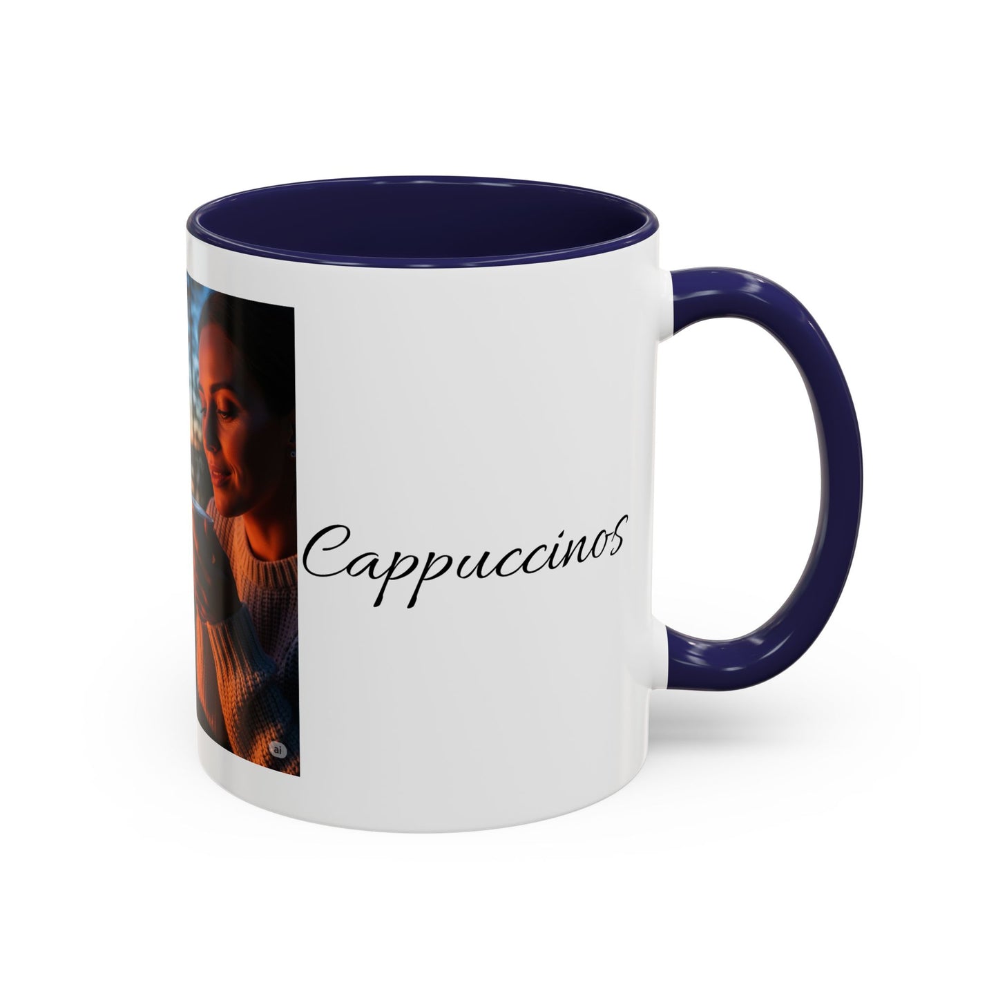 Accent Coffee Mug - Cozy Coffee Moments, Perfect for Friends and Family, Gifts for Coffee Lovers, Relaxation, and Holidays