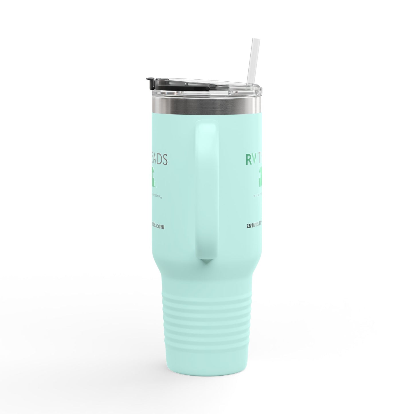 Stylish Insulated Travel Mug, Perfect for Road Trips, RV Enthusiasts, Hot & Cold Beverages, Camping Gear, Eco-Friendly Drinkware