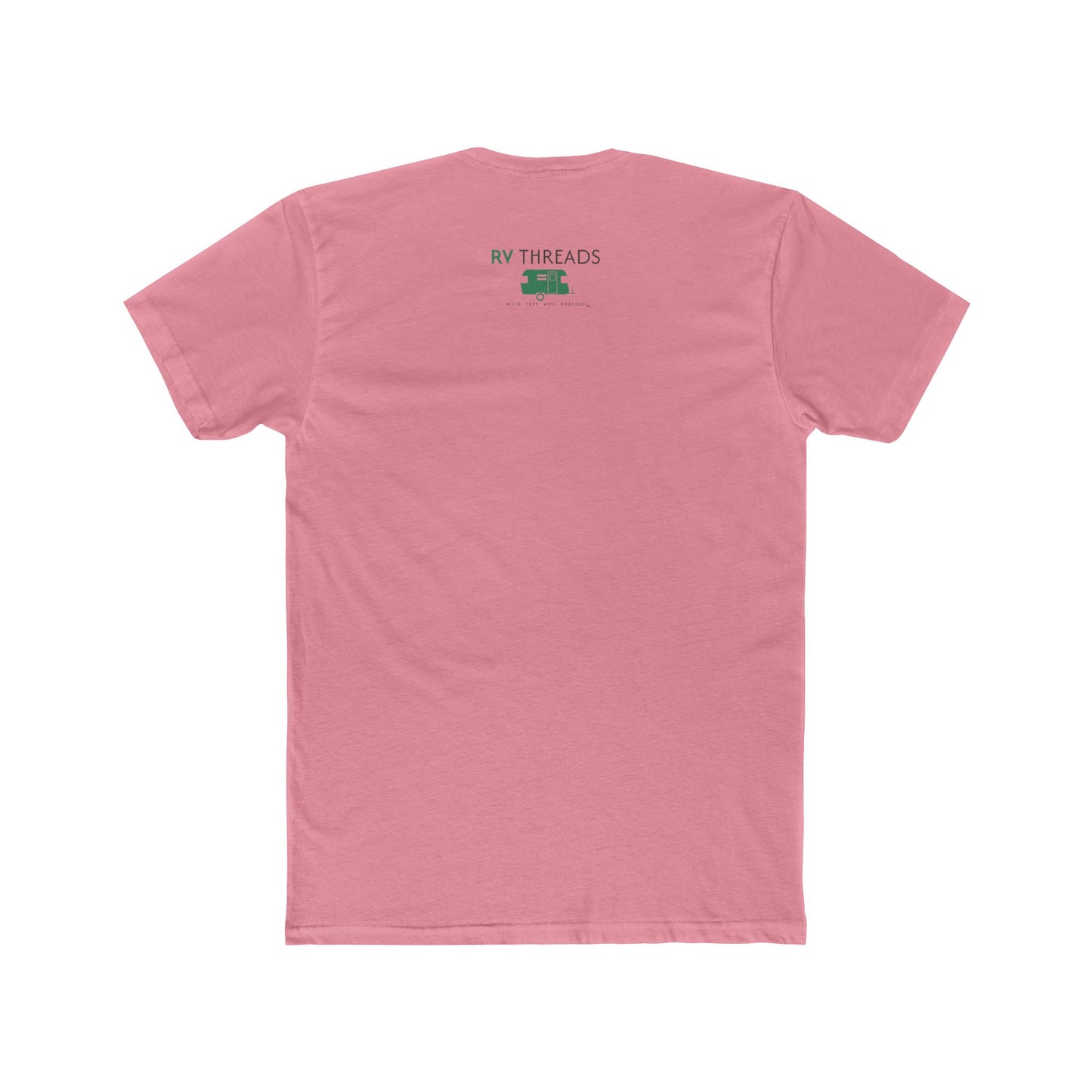 Mountain View Unisex Cotton Crew Tee | Nature Lover Gift, Outdoor Adventure Shirt, Summer Wardrobe Essential, Travel Tee, Casual Stroll Top