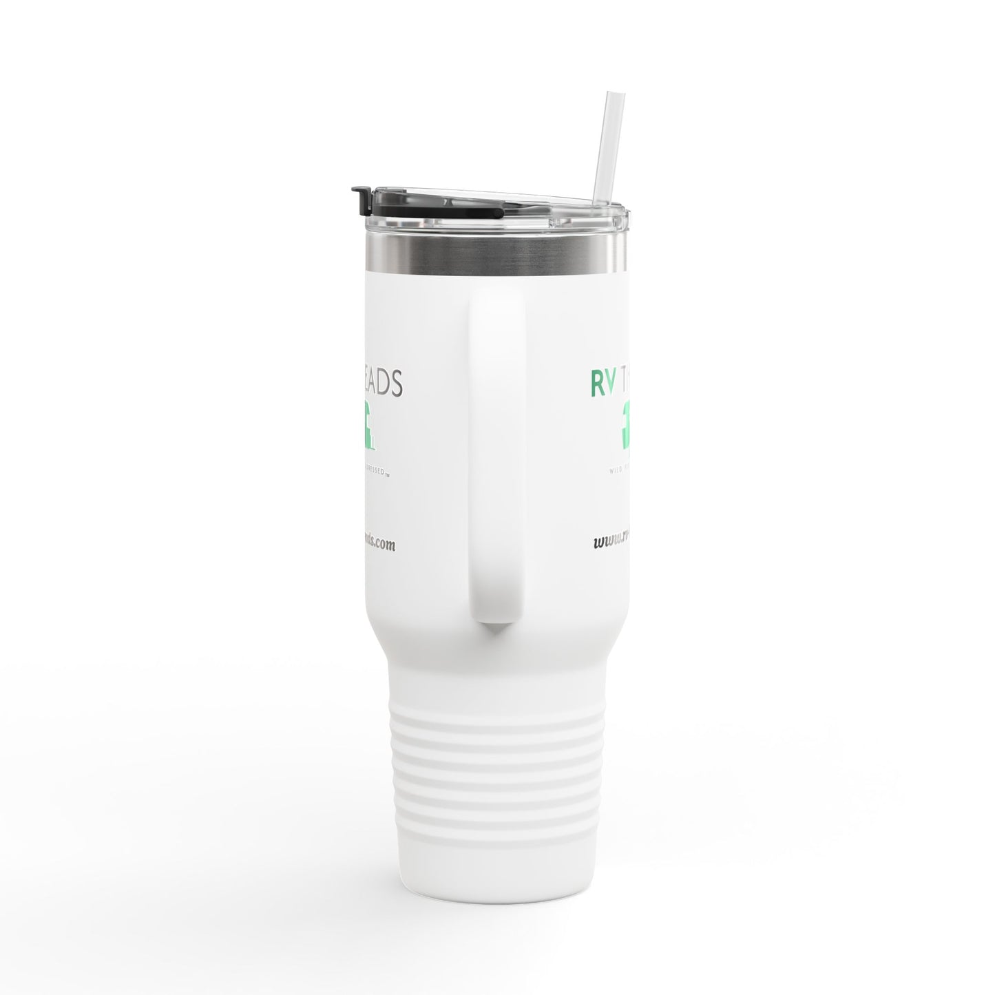 Stylish Insulated Travel Mug, Perfect for Road Trips, RV Enthusiasts, Hot & Cold Beverages, Camping Gear, Eco-Friendly Drinkware