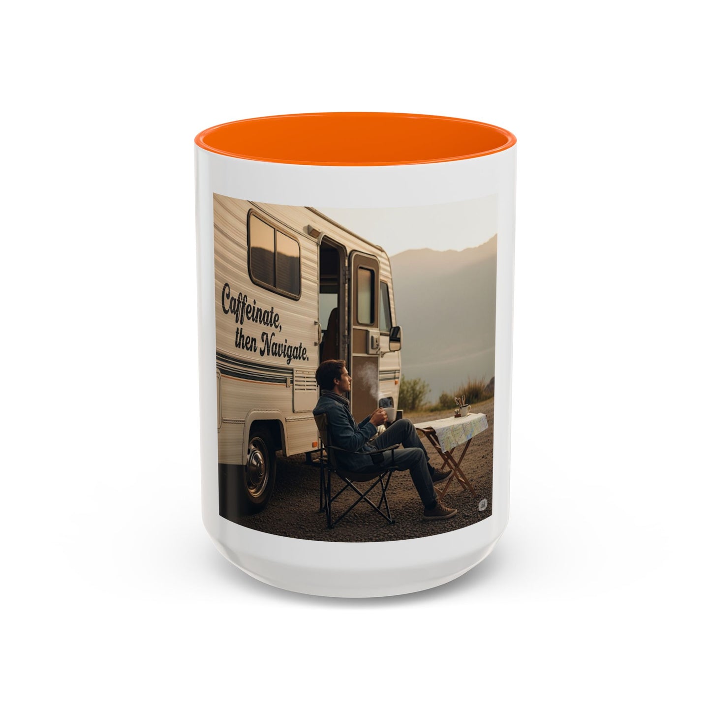 Camping Vibes Coffee Mug, Adventure Mug, Caffeine Lover Gift, Outdoor Decor, Travel Mug, RV Life Cup