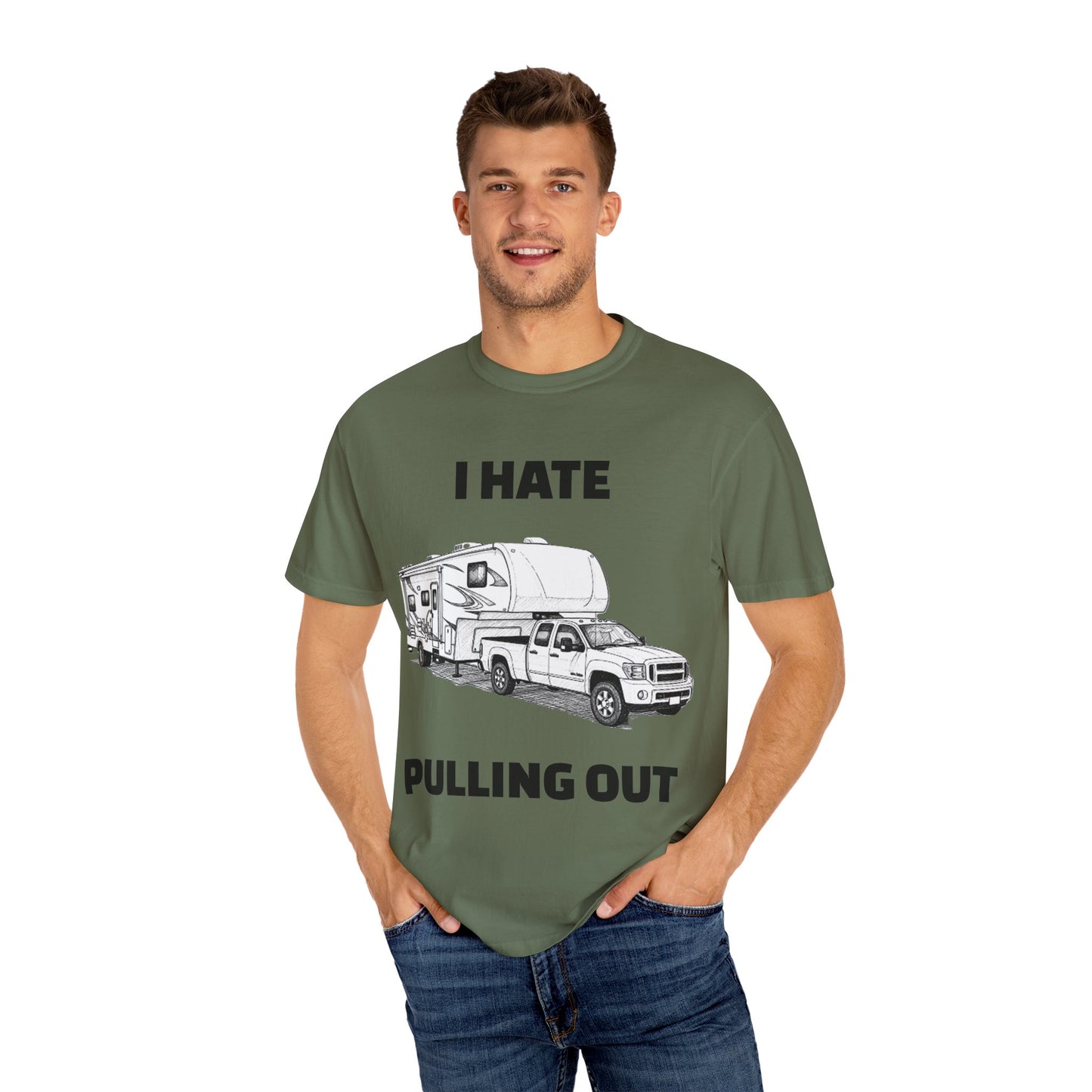 Funny RV Camping T-shirt, I Hate Pulling Out Tee, Gift for RV Lovers, Unisex Graphic Shirt, Adventure Apparel