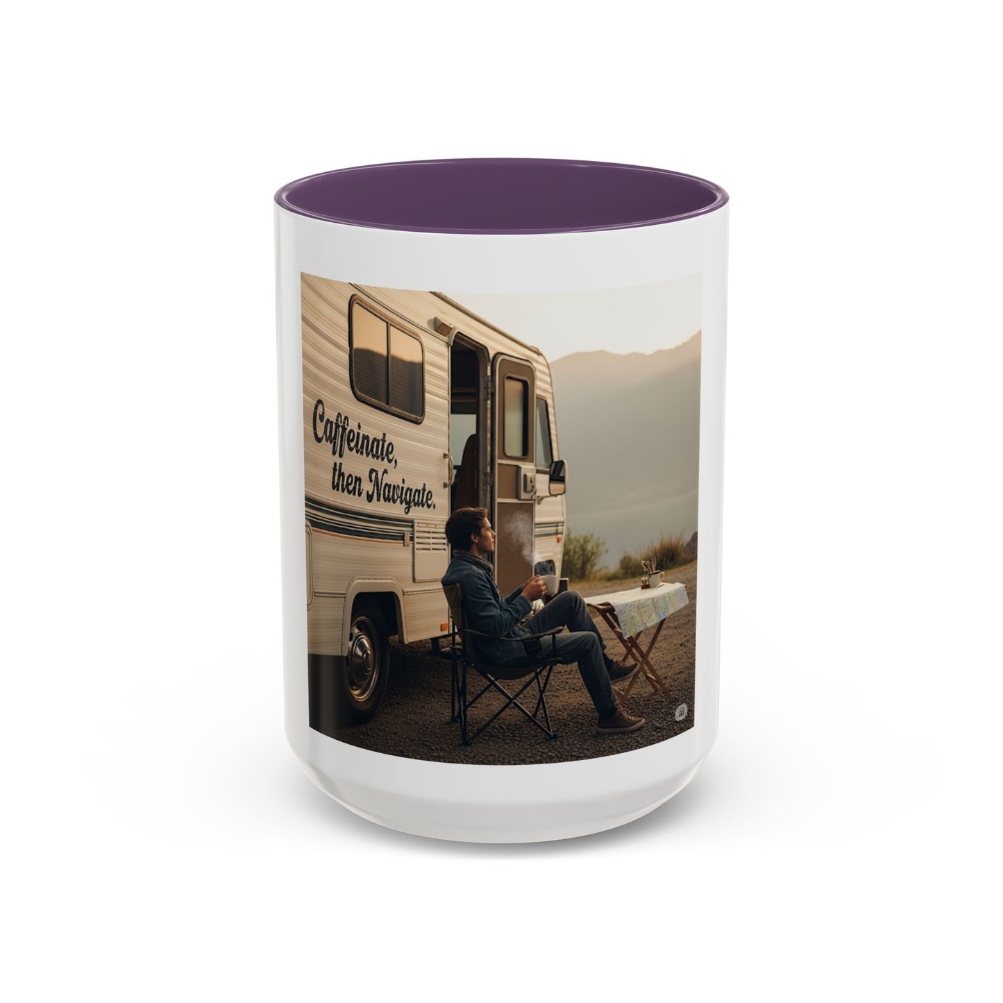 Camping Vibes Coffee Mug, Adventure Mug, Caffeine Lover Gift, Outdoor Decor, Travel Mug, RV Life Cup