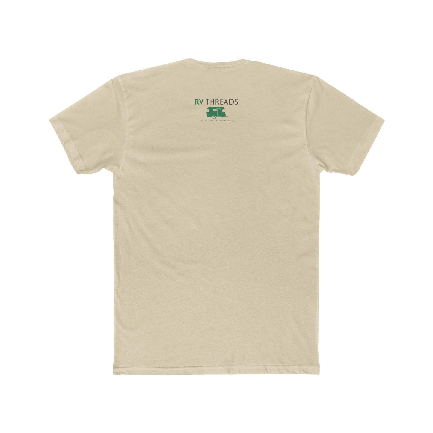 Mountain View Unisex Cotton Crew Tee | Nature Lover Gift, Outdoor Adventure Shirt, Summer Wardrobe Essential, Travel Tee, Casual Stroll Top