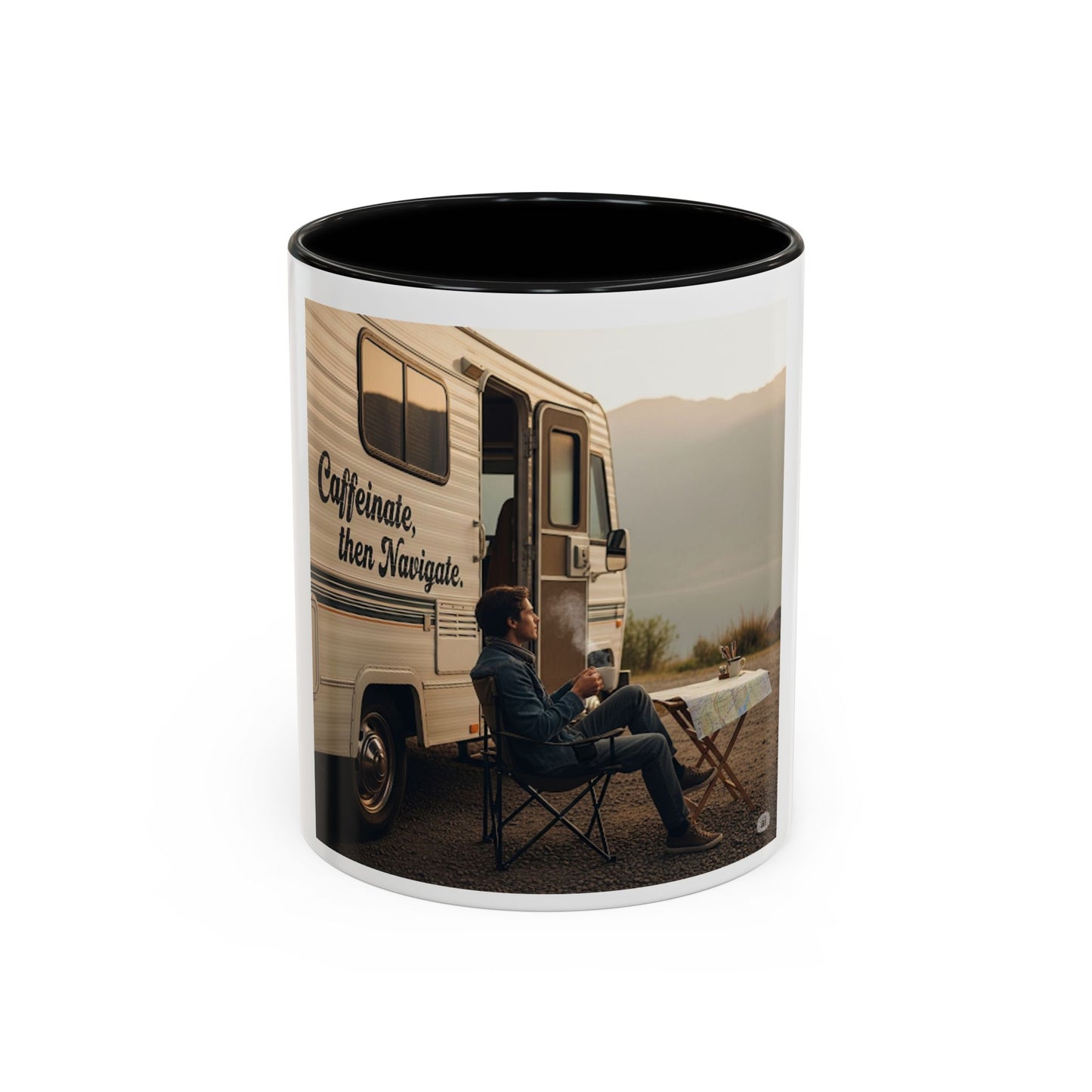 Camping Vibes Coffee Mug, Adventure Mug, Caffeine Lover Gift, Outdoor Decor, Travel Mug, RV Life Cup
