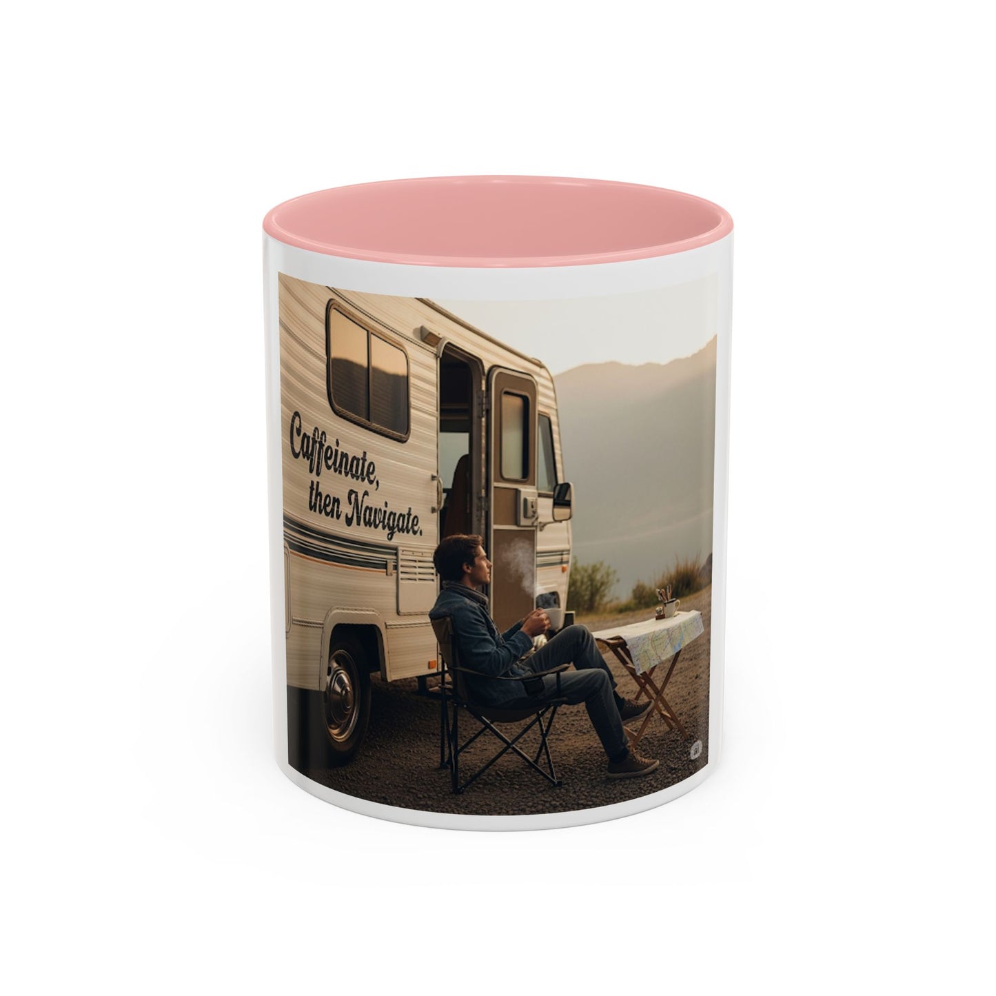 Camping Vibes Coffee Mug, Adventure Mug, Caffeine Lover Gift, Outdoor Decor, Travel Mug, RV Life Cup