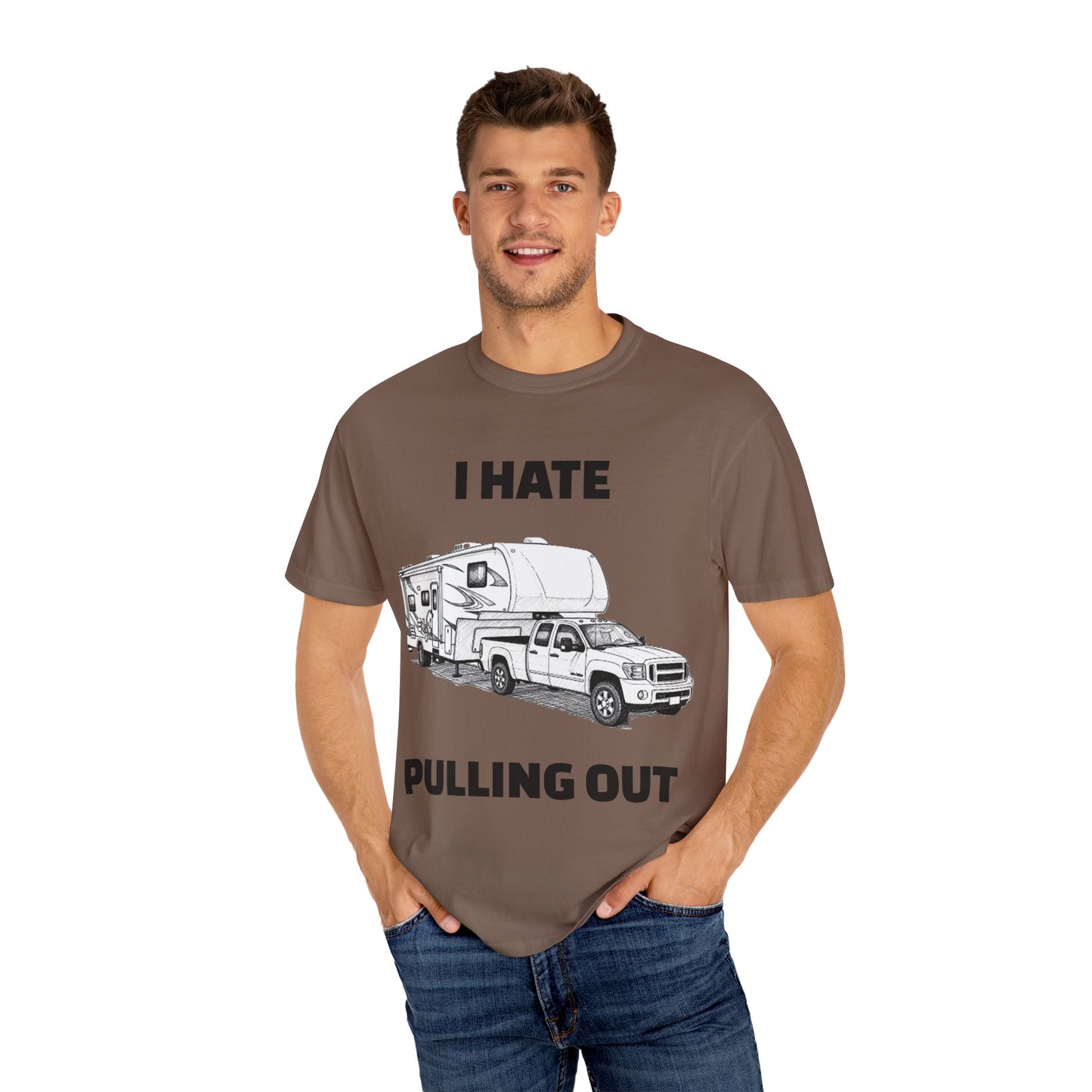 Funny RV Camping T-shirt, I Hate Pulling Out Tee, Gift for RV Lovers, Unisex Graphic Shirt, Adventure Apparel