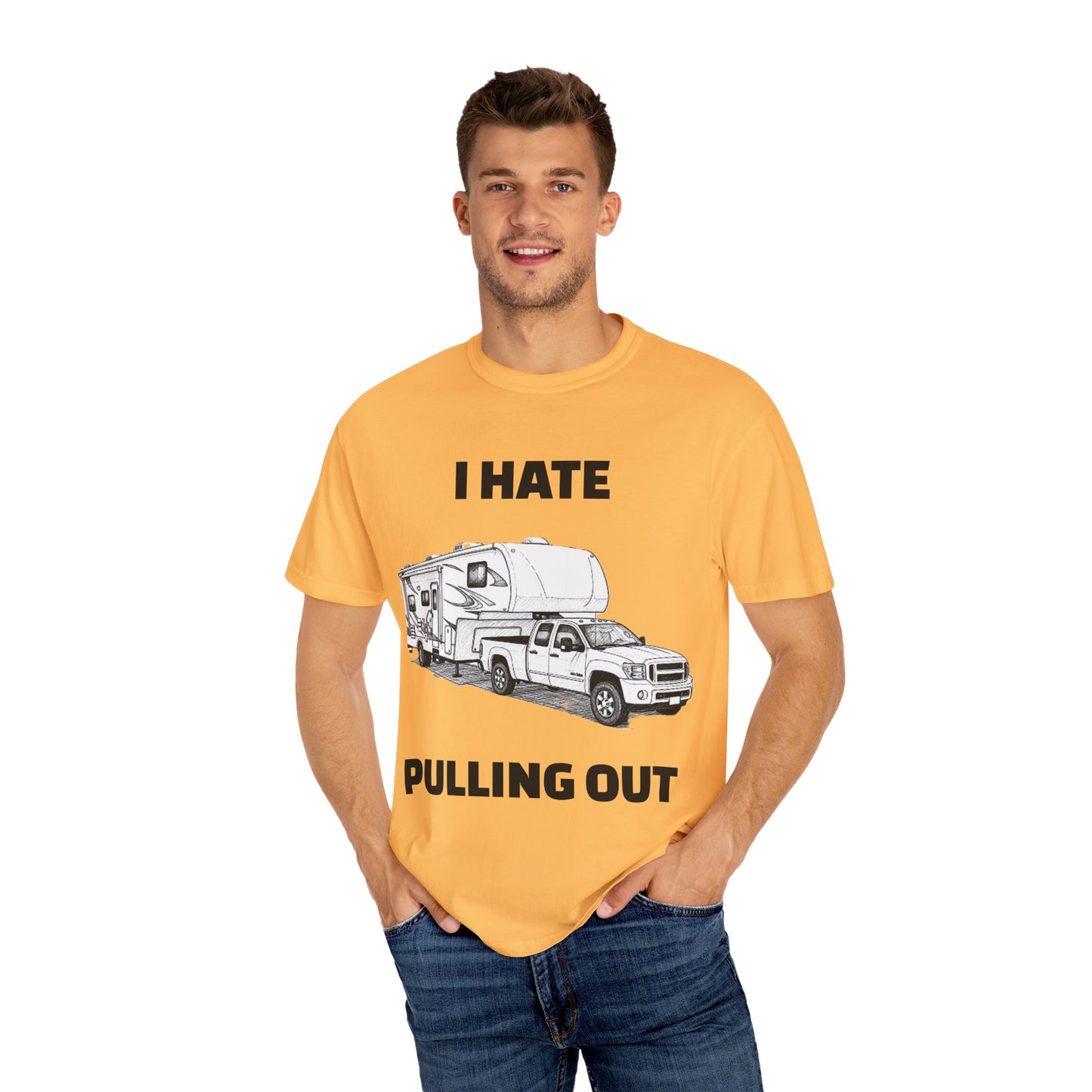 Funny RV Camping T-shirt, I Hate Pulling Out Tee, Gift for RV Lovers, Unisex Graphic Shirt, Adventure Apparel