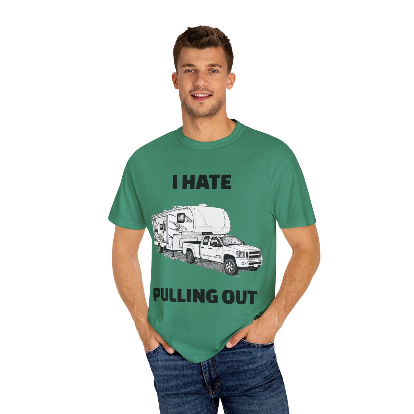 Funny RV Camping T-shirt, I Hate Pulling Out Tee, Gift for RV Lovers, Unisex Graphic Shirt, Adventure Apparel