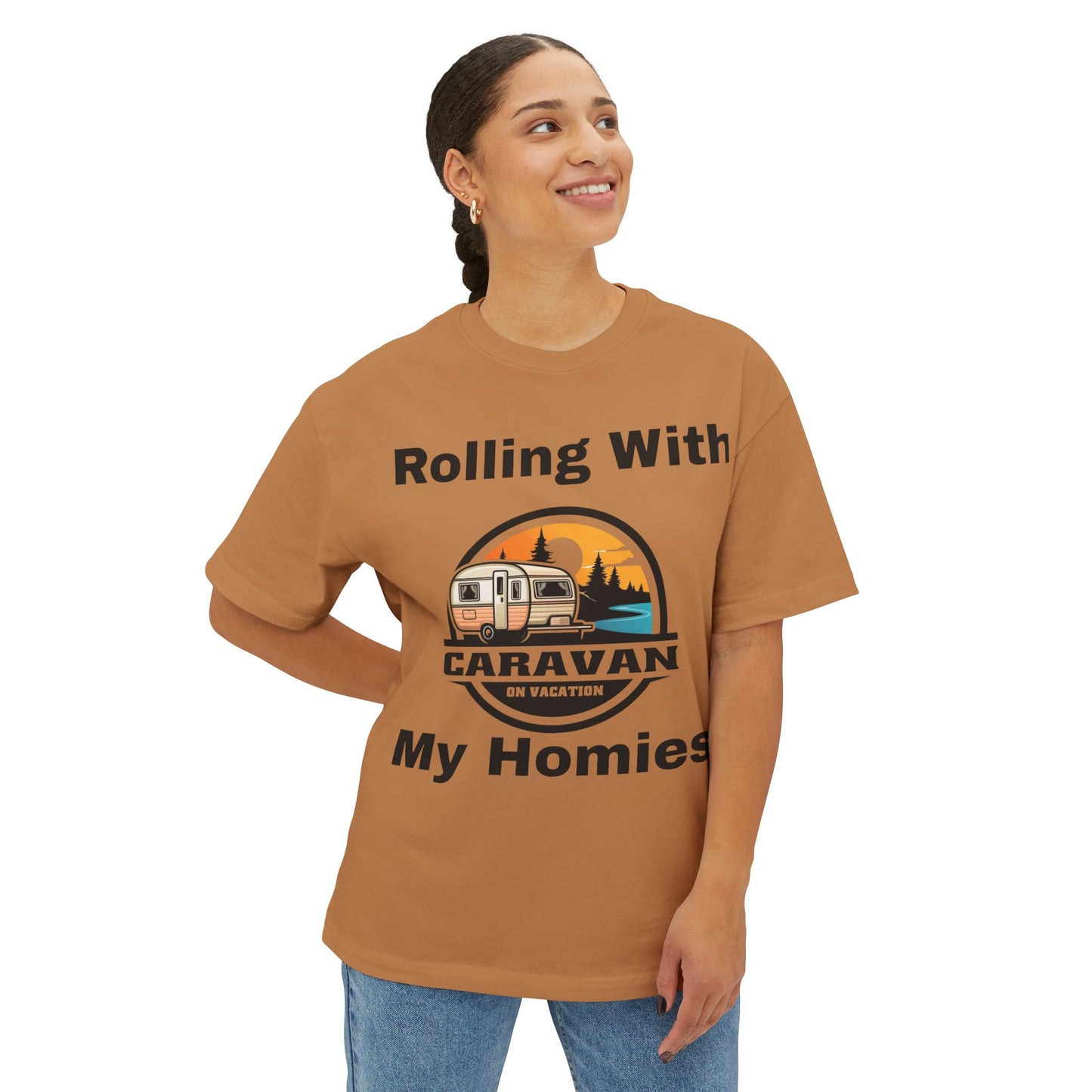 Unisex Oversized Boxy Tee