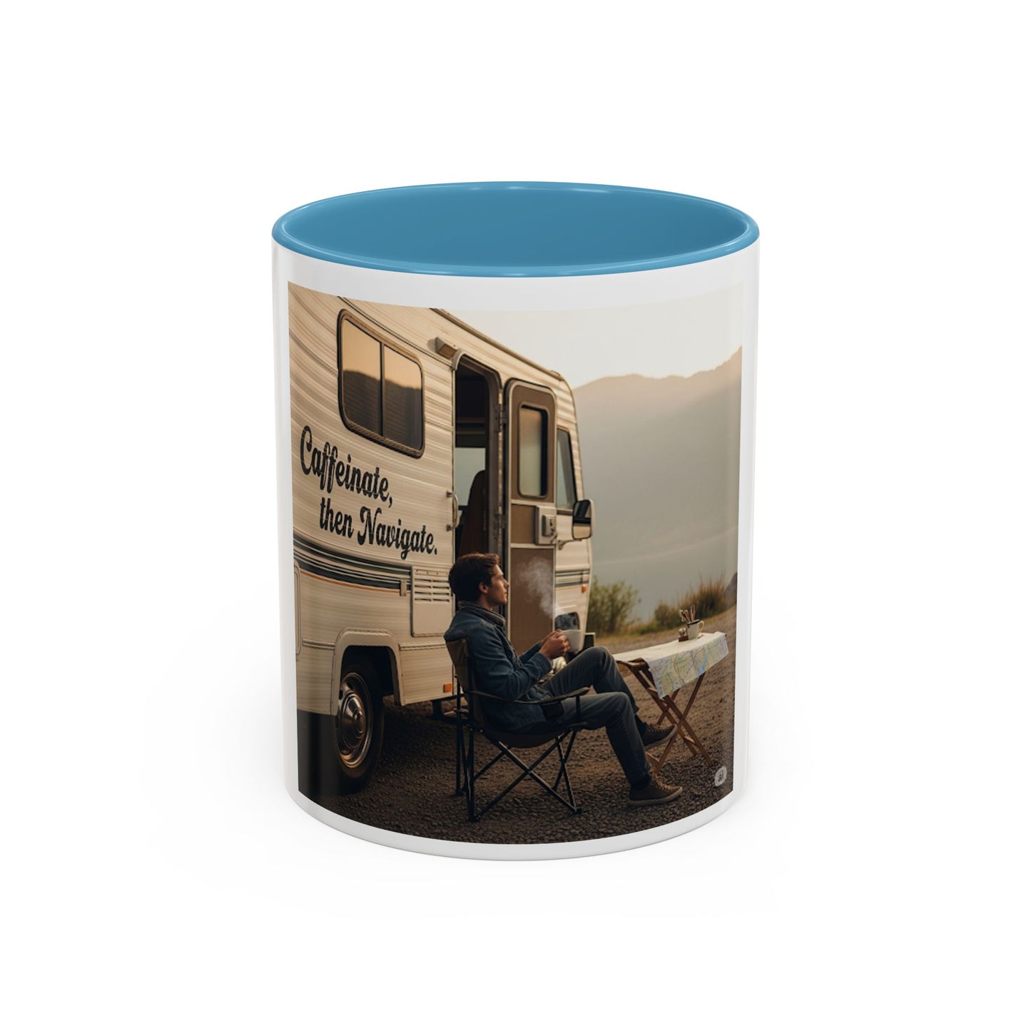 Camping Vibes Coffee Mug, Adventure Mug, Caffeine Lover Gift, Outdoor Decor, Travel Mug, RV Life Cup