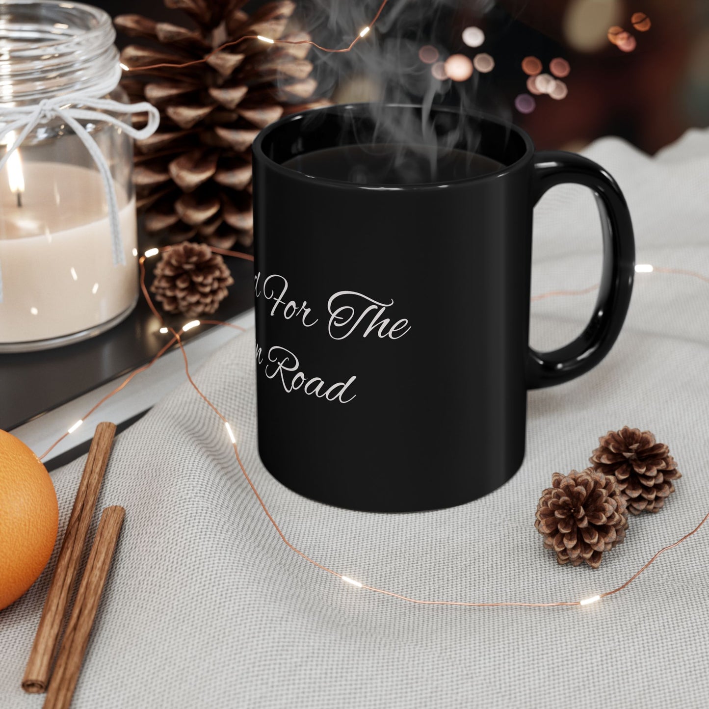 Stylish Travel Mug for Road Lovers, Gift for Adventurers, Coffee Cup for Journey Enthusiasts, Road Trip Essentials