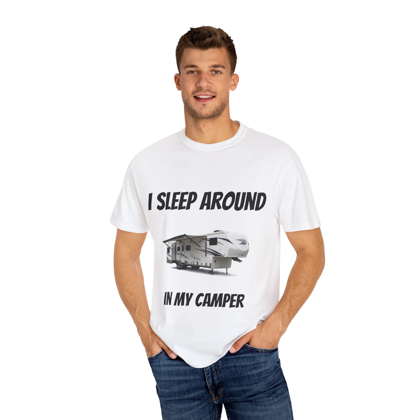 Camper Life T-Shirt, Fun RV Lover's Tee, Adventure Vibes Shirt, Perfect Gift for Travelers, Camping Enthusiast Apparel