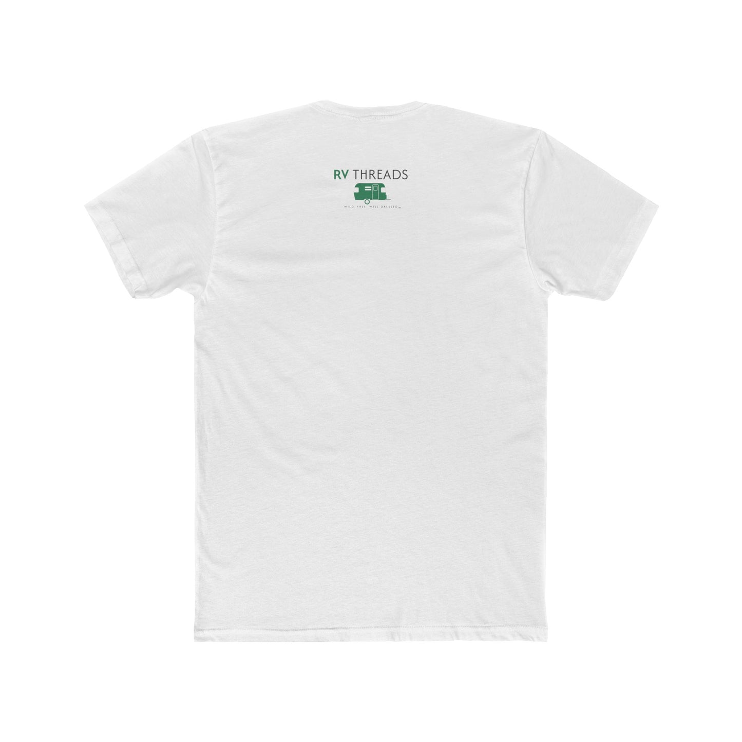 Mountain View Unisex Cotton Crew Tee | Nature Lover Gift, Outdoor Adventure Shirt, Summer Wardrobe Essential, Travel Tee, Casual Stroll Top
