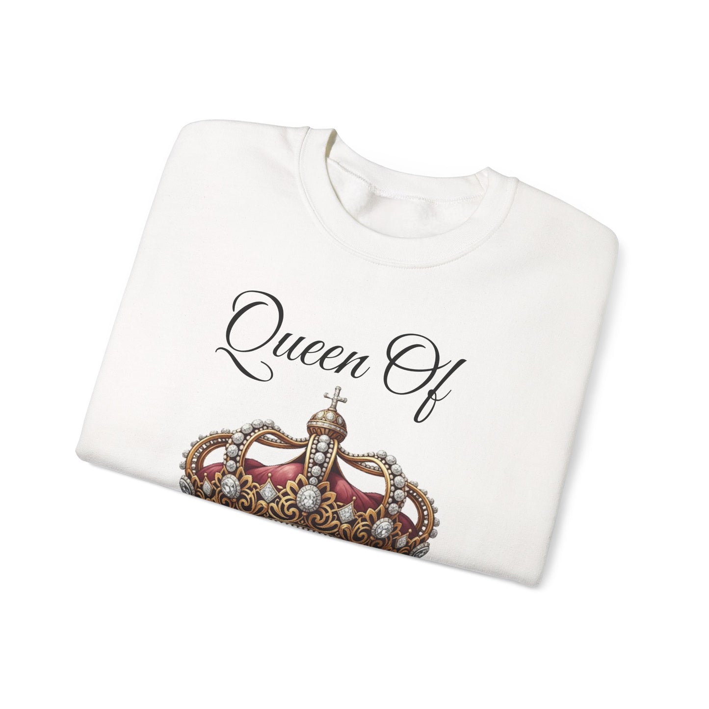Queen of the Camper Sweatshirt | Cozy Camping Crewneck | Perfect Gift for Campers | Outdoor Adventure Apparel | Nature Lover Sweatshirt