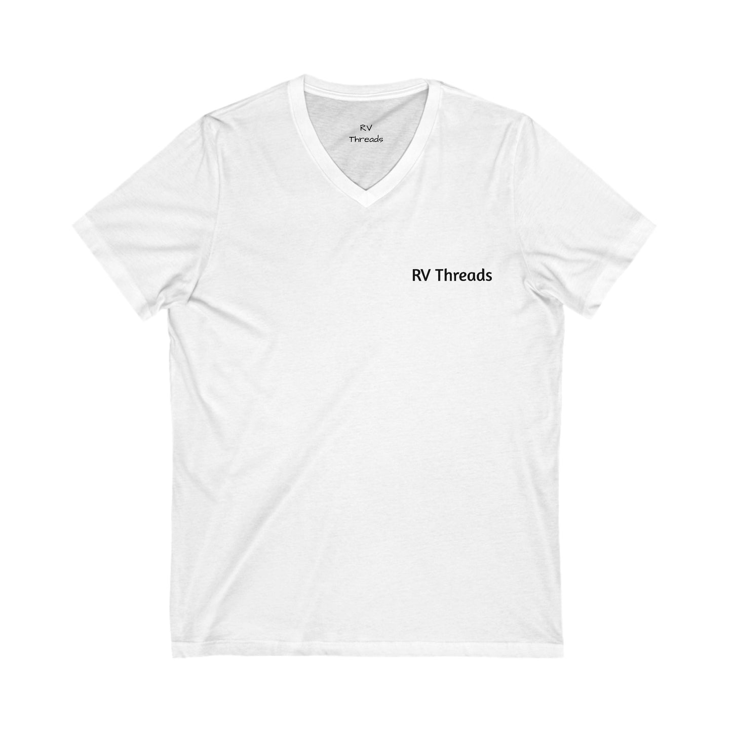 Glamping V-Neck Tee - Perfect for Campers, Outdoor Enthusiasts, Gifts, Travel, Adventuring, Nature Lovers
