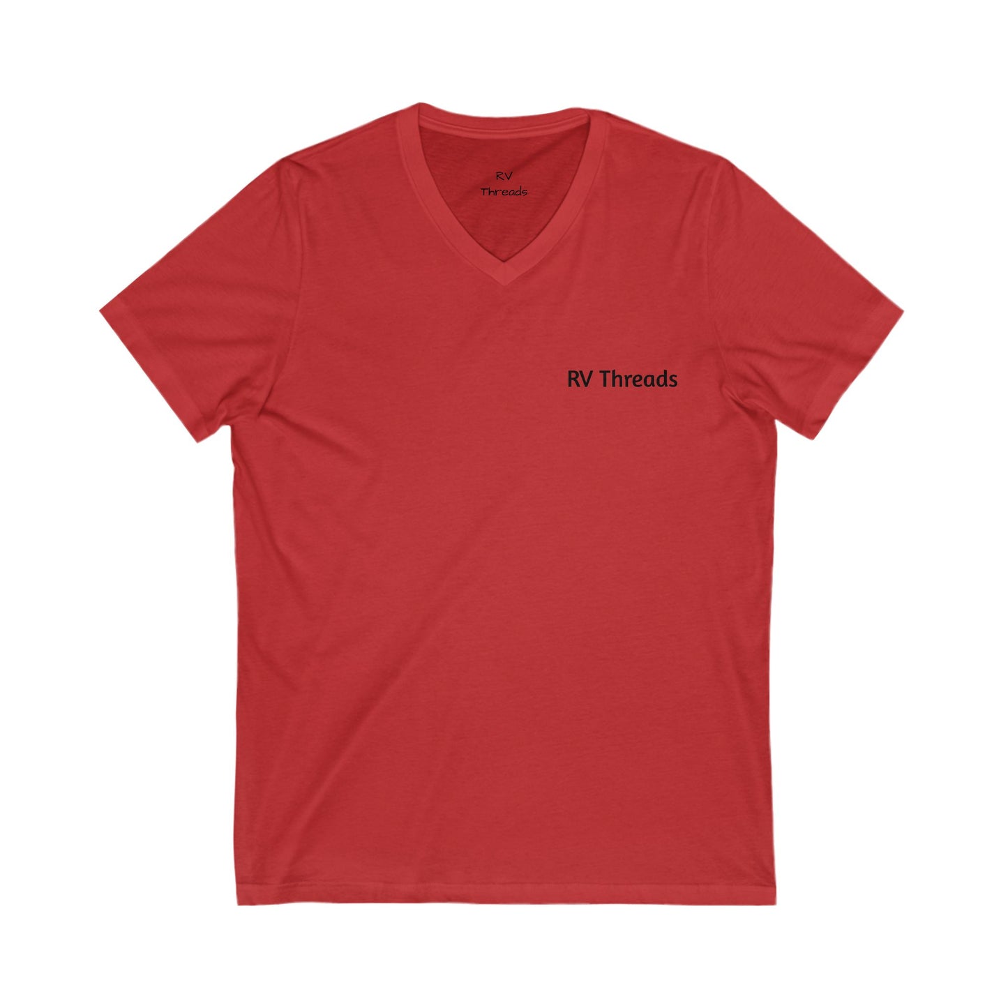 Glamping V-Neck Tee - Perfect for Campers, Outdoor Enthusiasts, Gifts, Travel, Adventuring, Nature Lovers