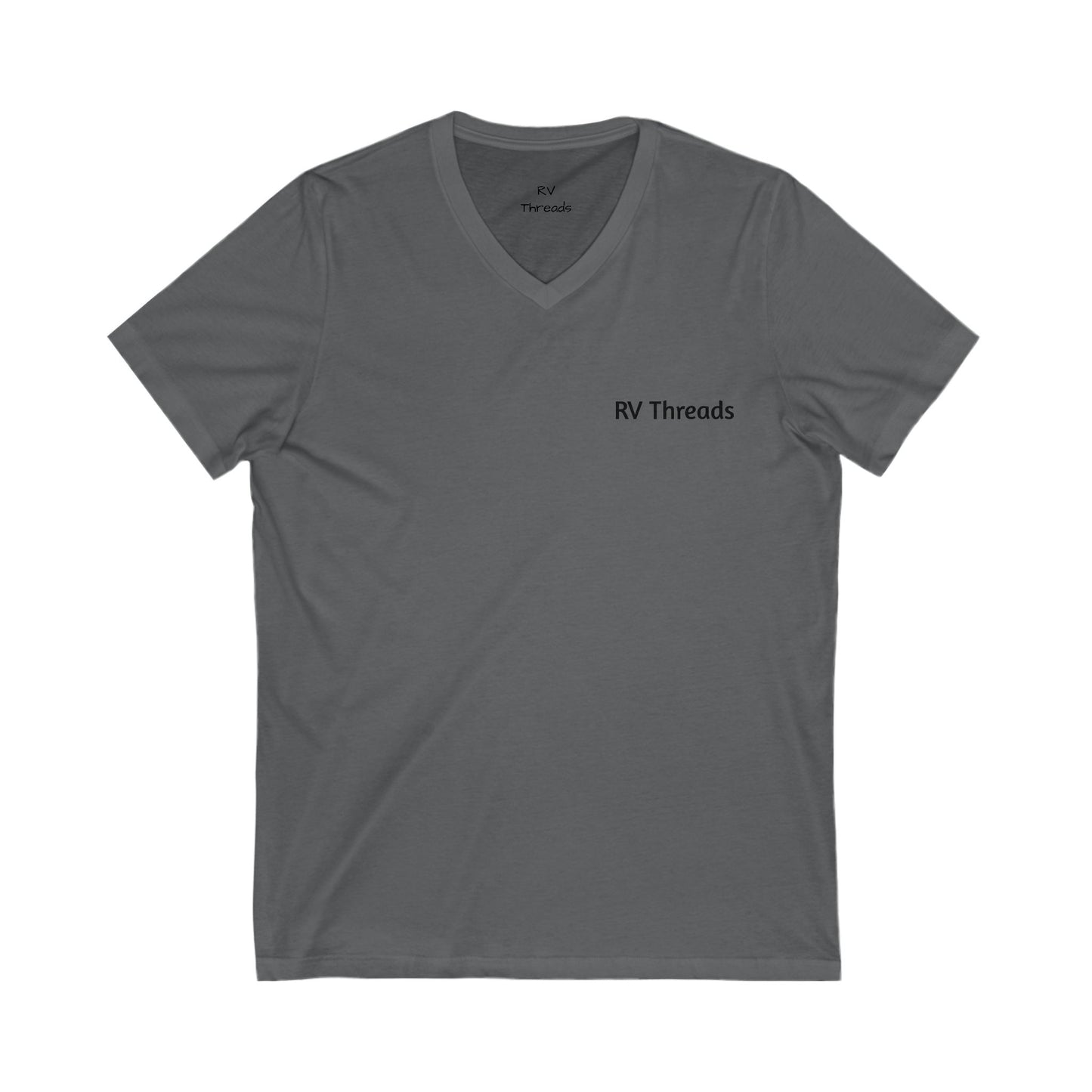 Glamping V-Neck Tee - Perfect for Campers, Outdoor Enthusiasts, Gifts, Travel, Adventuring, Nature Lovers