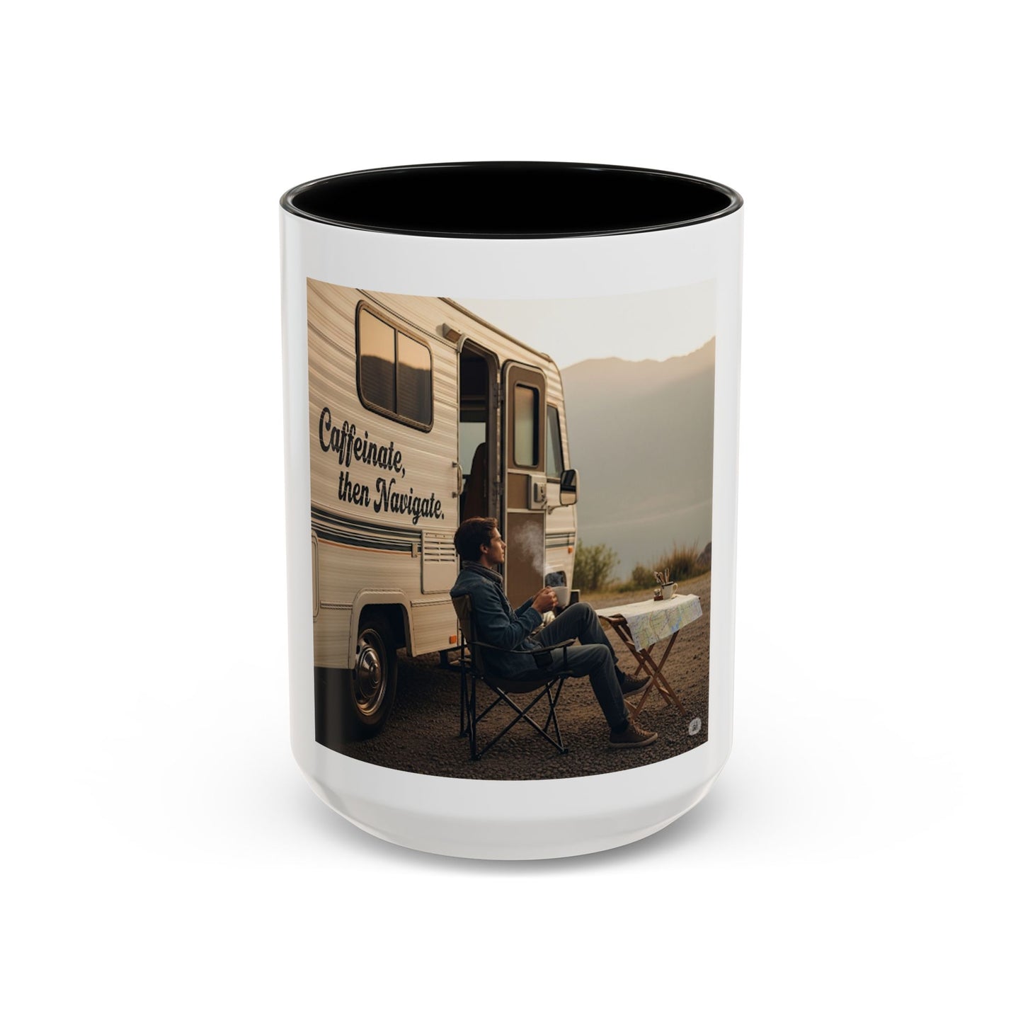 Camping Vibes Coffee Mug, Adventure Mug, Caffeine Lover Gift, Outdoor Decor, Travel Mug, RV Life Cup