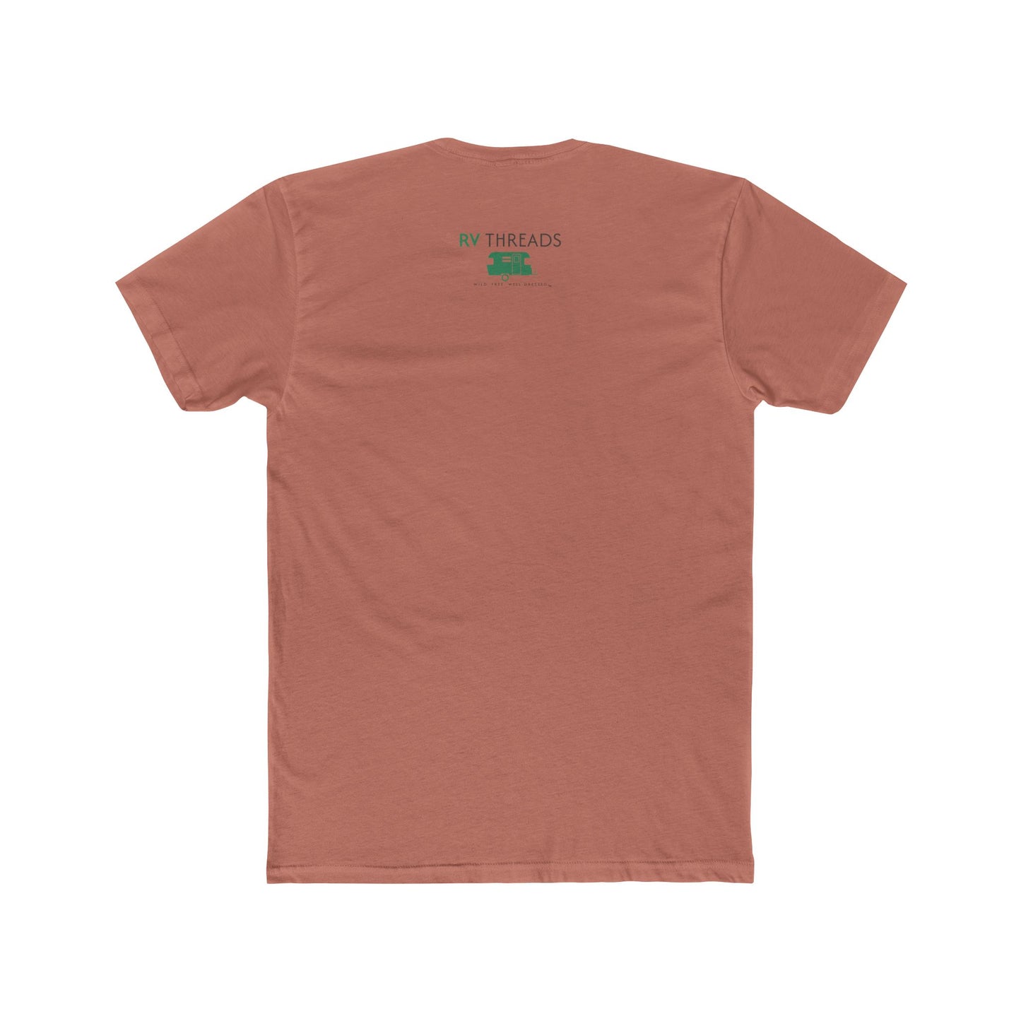 Mountain View Unisex Cotton Crew Tee | Nature Lover Gift, Outdoor Adventure Shirt, Summer Wardrobe Essential, Travel Tee, Casual Stroll Top