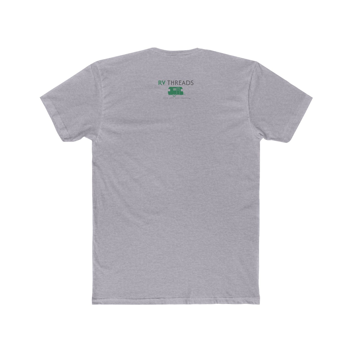 Mountain View Unisex Cotton Crew Tee | Nature Lover Gift, Outdoor Adventure Shirt, Summer Wardrobe Essential, Travel Tee, Casual Stroll Top