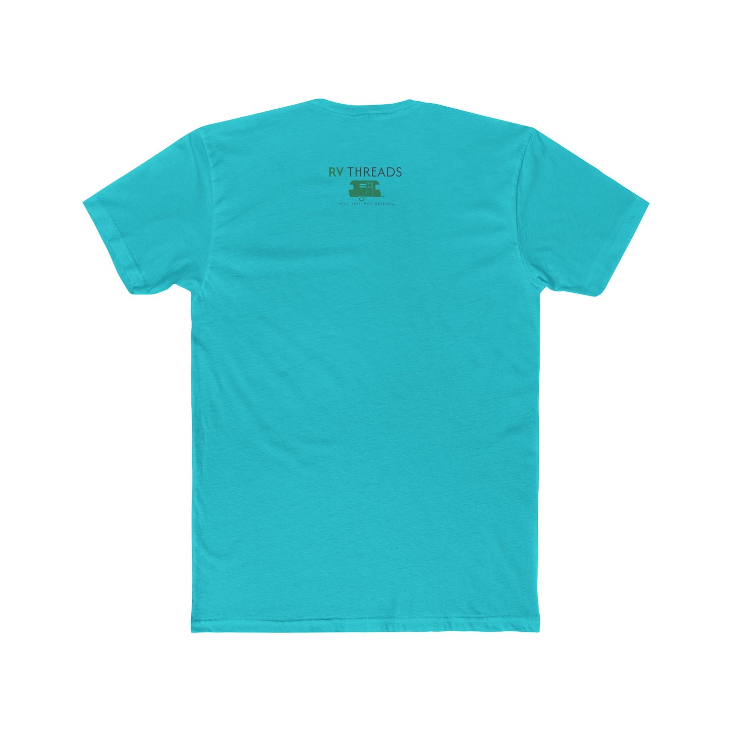 Mountain View Unisex Cotton Crew Tee | Nature Lover Gift, Outdoor Adventure Shirt, Summer Wardrobe Essential, Travel Tee, Casual Stroll Top
