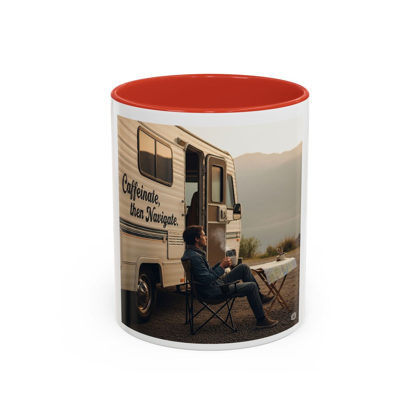 Camping Vibes Coffee Mug, Adventure Mug, Caffeine Lover Gift, Outdoor Decor, Travel Mug, RV Life Cup