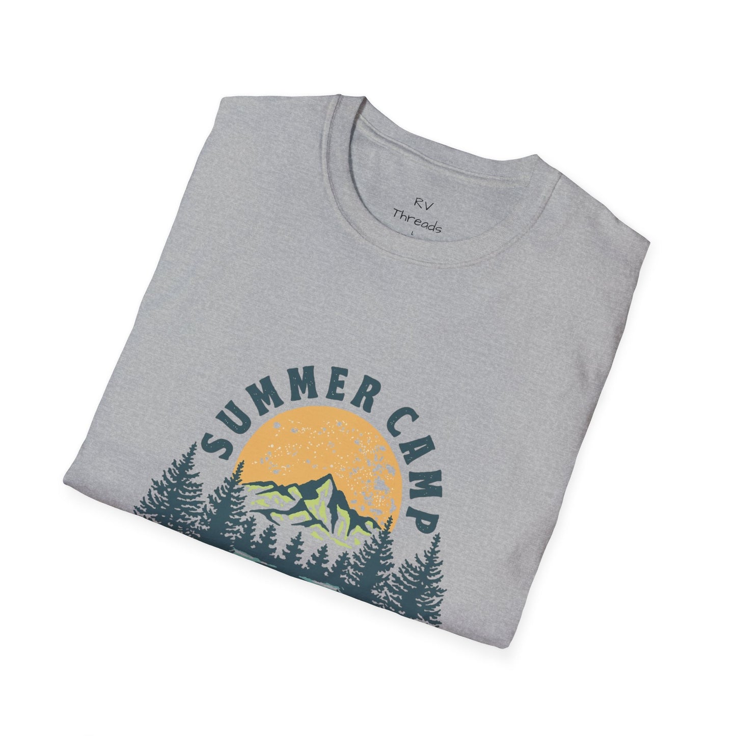 Summer Camp Adventure Unisex T-Shirt, Camping Tee, Outdoor Apparel, Nature Lover Gift, Adventure Shirt, Find Your Soul T-Shirt
