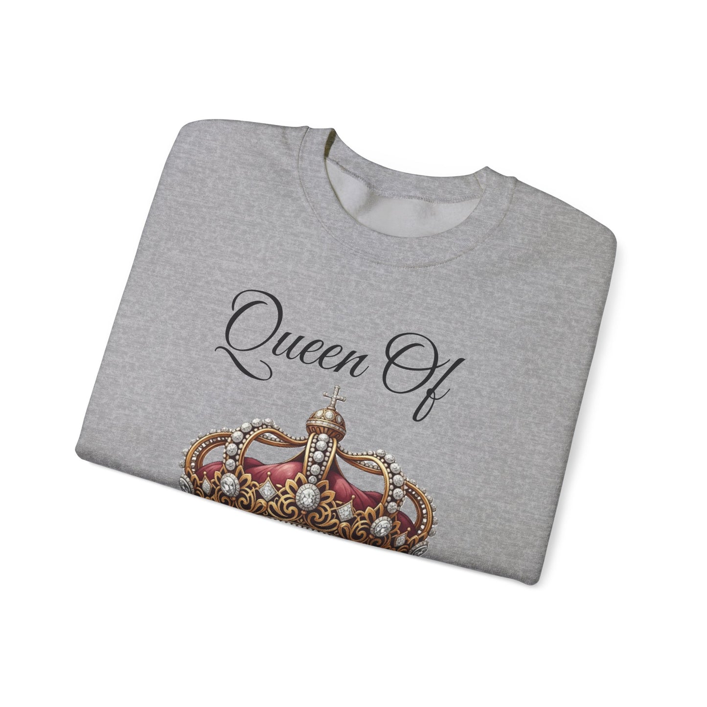 Queen of the Camper Sweatshirt | Cozy Camping Crewneck | Perfect Gift for Campers | Outdoor Adventure Apparel | Nature Lover Sweatshirt