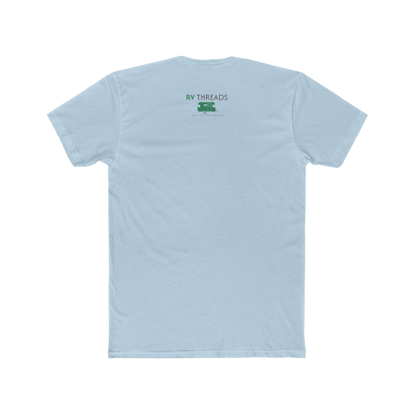 Mountain View Unisex Cotton Crew Tee | Nature Lover Gift, Outdoor Adventure Shirt, Summer Wardrobe Essential, Travel Tee, Casual Stroll Top