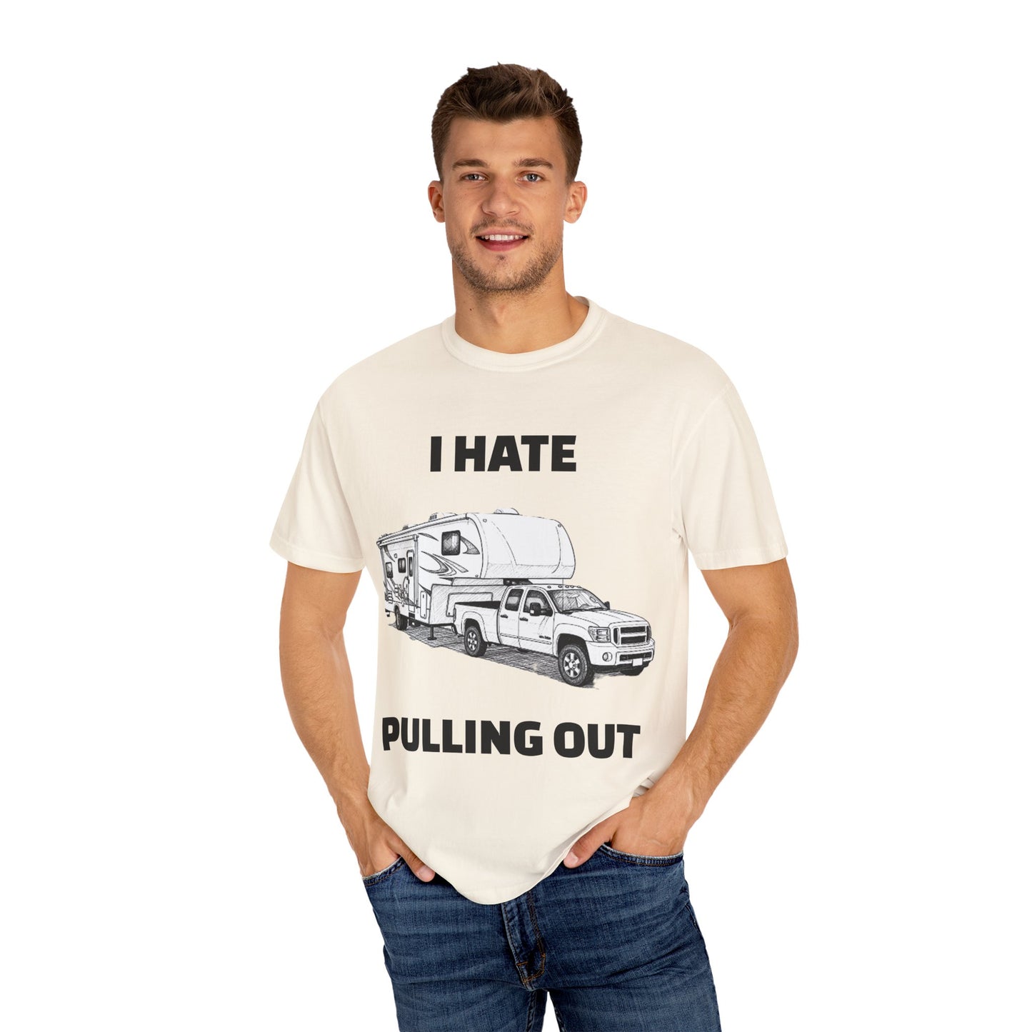 Funny RV Camping T-shirt, I Hate Pulling Out Tee, Gift for RV Lovers, Unisex Graphic Shirt, Adventure Apparel