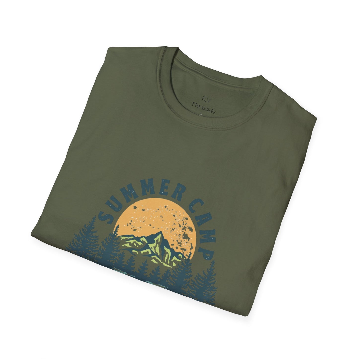 Summer Camp Adventure Unisex T-Shirt, Camping Tee, Outdoor Apparel, Nature Lover Gift, Adventure Shirt, Find Your Soul T-Shirt