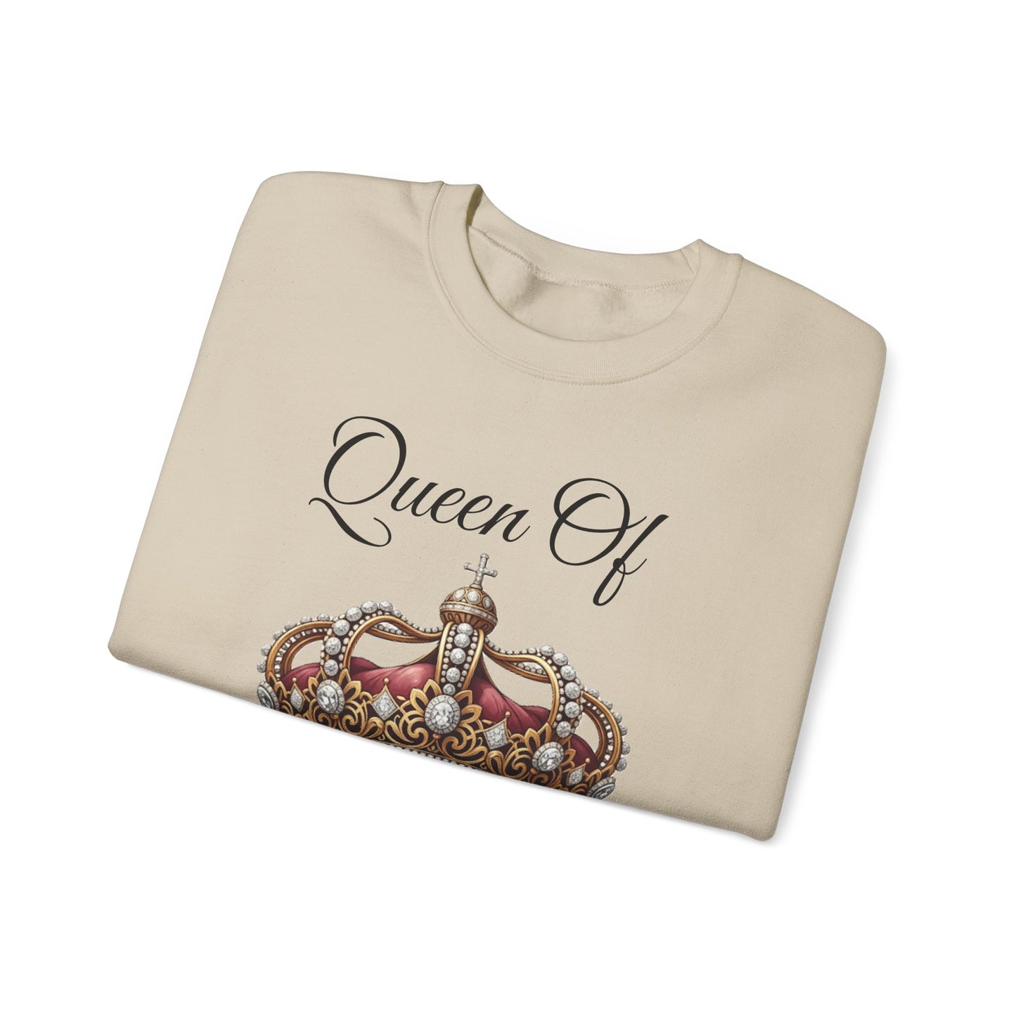 Queen of the Camper Sweatshirt | Cozy Camping Crewneck | Perfect Gift for Campers | Outdoor Adventure Apparel | Nature Lover Sweatshirt