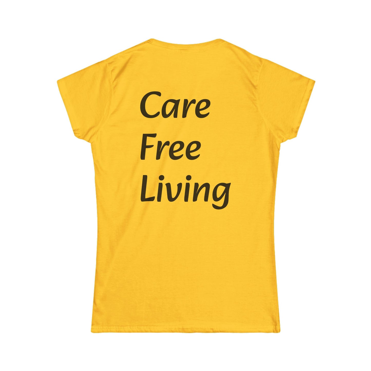 Women's Botanical Carefree Tee, Nature-Inspired Cotton Shirt, Relaxed Summer Top, Gift for Nature Lovers, Eco-Friendly Apparel