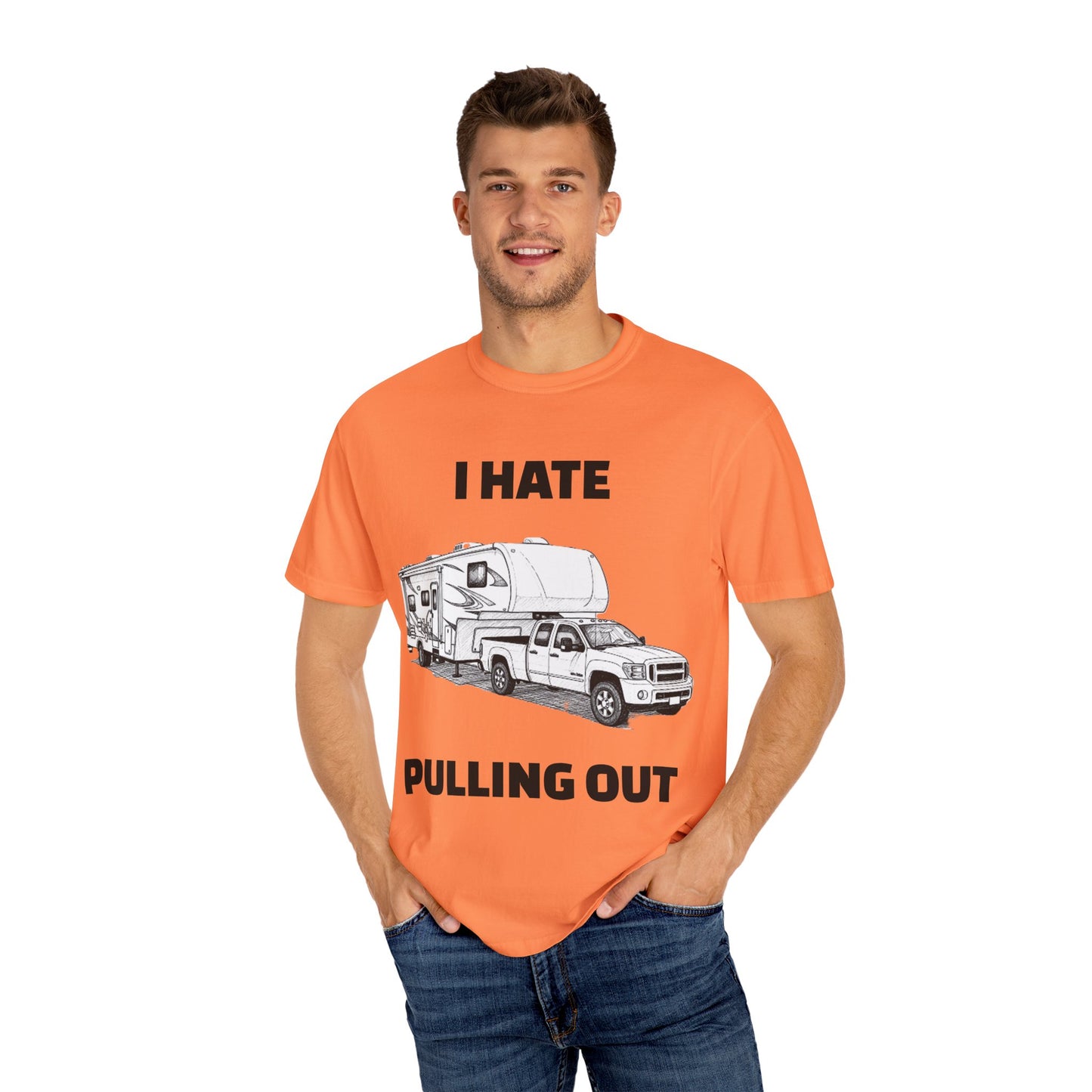 Funny RV Camping T-shirt, I Hate Pulling Out Tee, Gift for RV Lovers, Unisex Graphic Shirt, Adventure Apparel