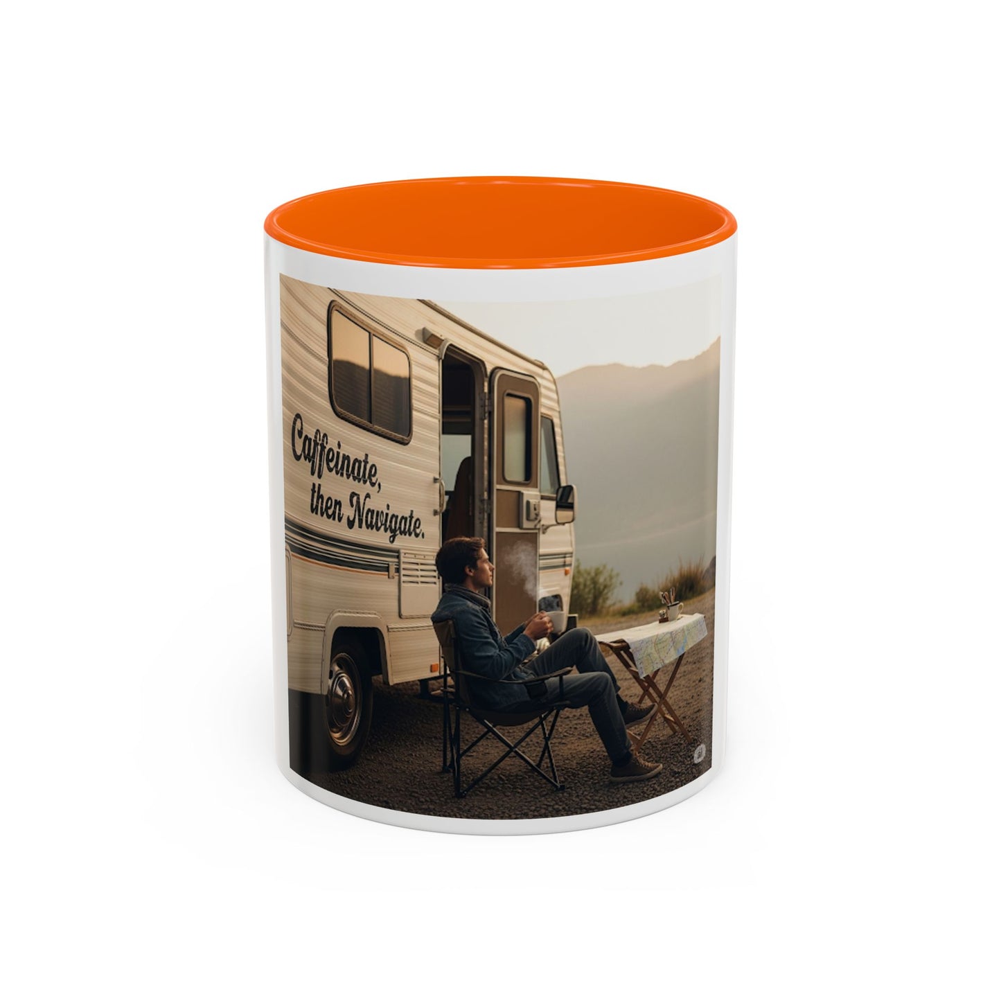 Camping Vibes Coffee Mug, Adventure Mug, Caffeine Lover Gift, Outdoor Decor, Travel Mug, RV Life Cup