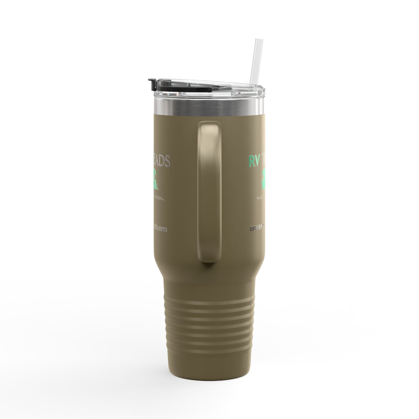 Stylish Insulated Travel Mug, Perfect for Road Trips, RV Enthusiasts, Hot & Cold Beverages, Camping Gear, Eco-Friendly Drinkware