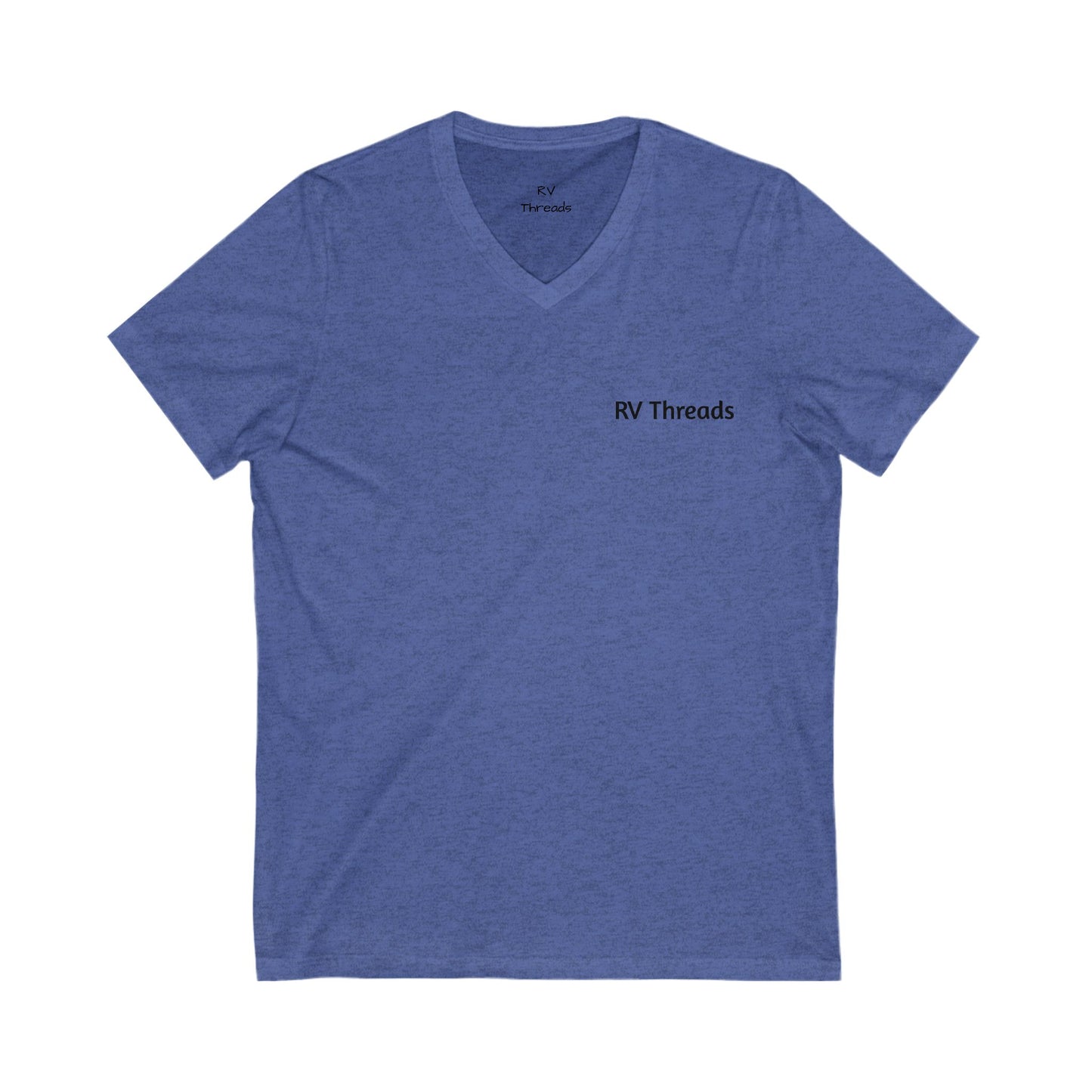 Glamping V-Neck Tee - Perfect for Campers, Outdoor Enthusiasts, Gifts, Travel, Adventuring, Nature Lovers