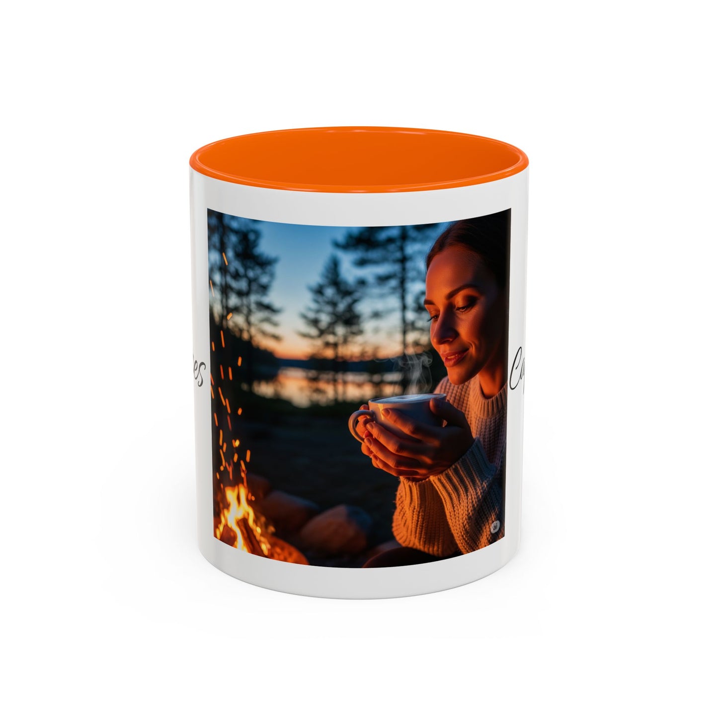 Accent Coffee Mug - Cozy Coffee Moments, Perfect for Friends and Family, Gifts for Coffee Lovers, Relaxation, and Holidays