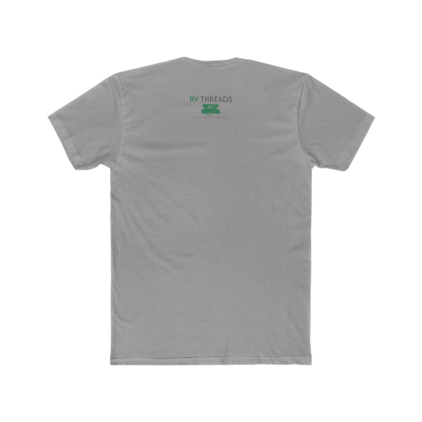 Mountain View Unisex Cotton Crew Tee | Nature Lover Gift, Outdoor Adventure Shirt, Summer Wardrobe Essential, Travel Tee, Casual Stroll Top