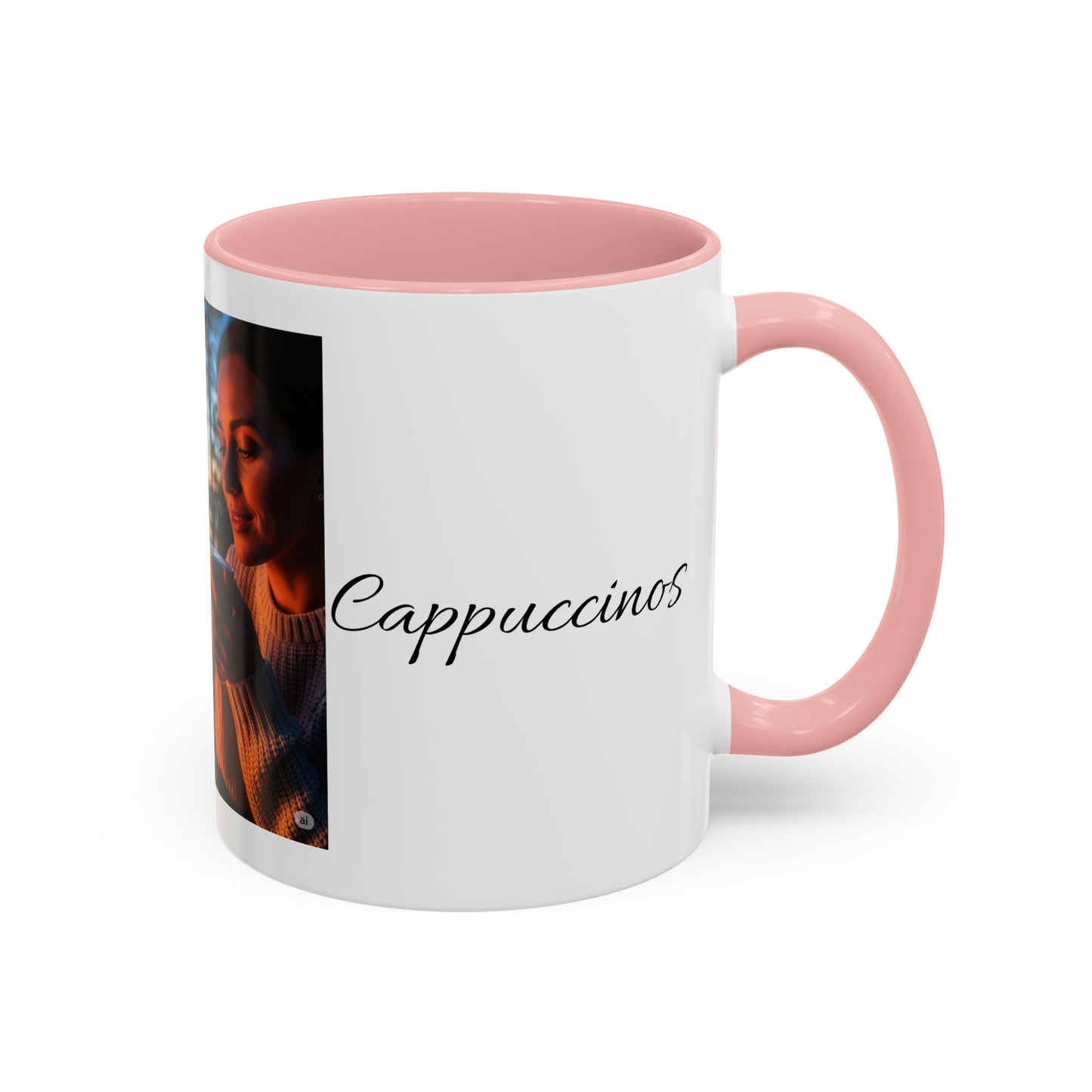Accent Coffee Mug - Cozy Coffee Moments, Perfect for Friends and Family, Gifts for Coffee Lovers, Relaxation, and Holidays