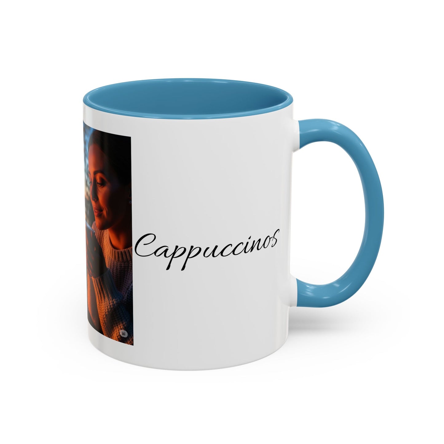 Accent Coffee Mug - Cozy Coffee Moments, Perfect for Friends and Family, Gifts for Coffee Lovers, Relaxation, and Holidays