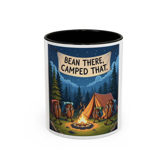 Colorful Camping Mug - Fun Outdoors Gift, Coffee Lover's Decor, Travel Mug for Nature Lovers, Camping Enthusiast Gift, Bean There [...]