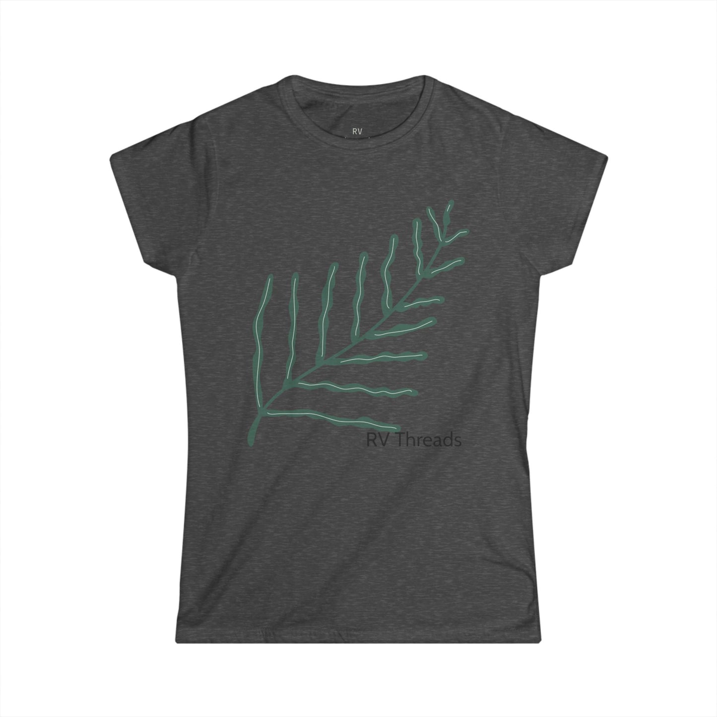 Women's Botanical Carefree Tee, Nature-Inspired Cotton Shirt, Relaxed Summer Top, Gift for Nature Lovers, Eco-Friendly Apparel