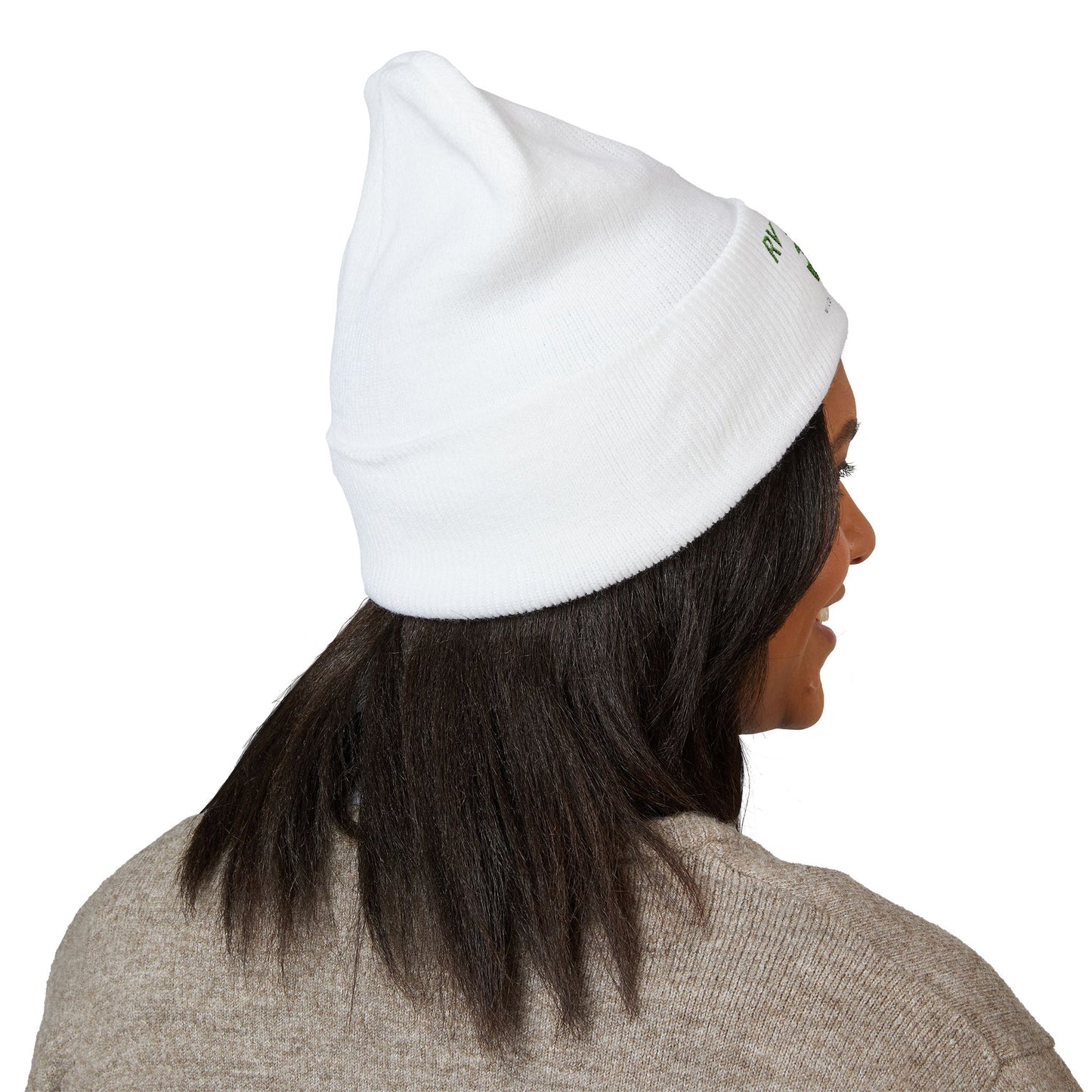 Embroidered Classic Cuffed Beanie, Cozy Winter Hat, RV Lovers Gift, Personalized Knit Cap, Outdoor Adventure Accessory
