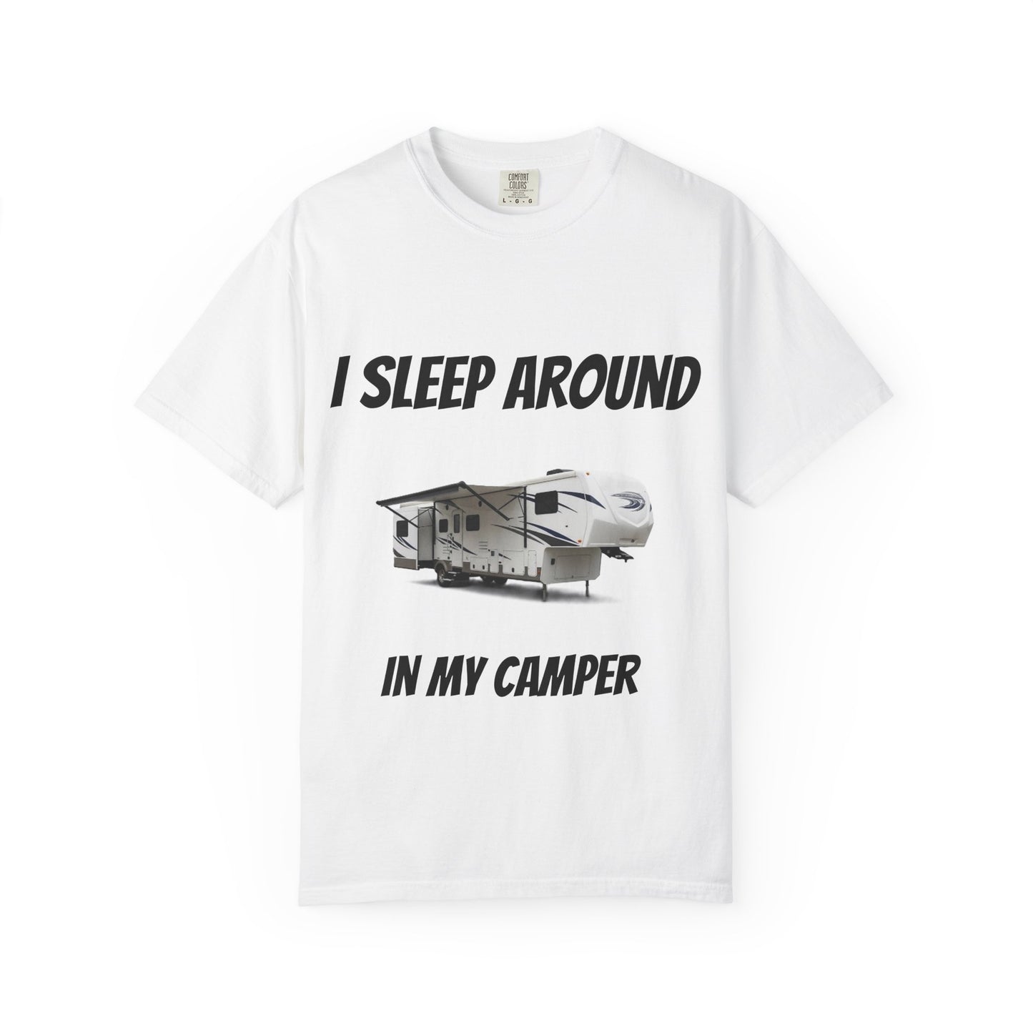 Camper Life T-Shirt, Fun RV Lover's Tee, Adventure Vibes Shirt, Perfect Gift for Travelers, Camping Enthusiast Apparel