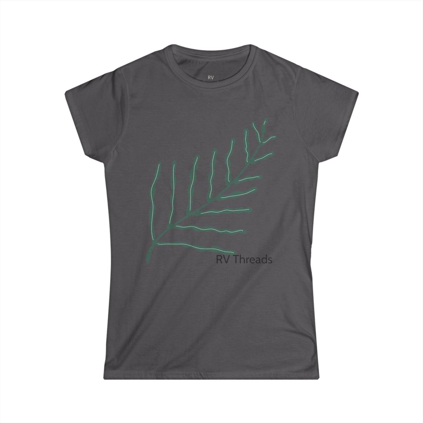Women's Botanical Carefree Tee, Nature-Inspired Cotton Shirt, Relaxed Summer Top, Gift for Nature Lovers, Eco-Friendly Apparel