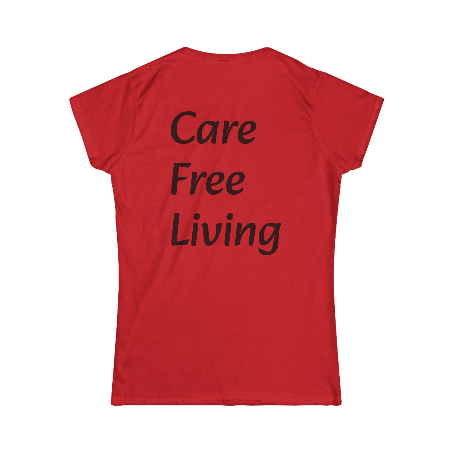 Women's Botanical Carefree Tee, Nature-Inspired Cotton Shirt, Relaxed Summer Top, Gift for Nature Lovers, Eco-Friendly Apparel
