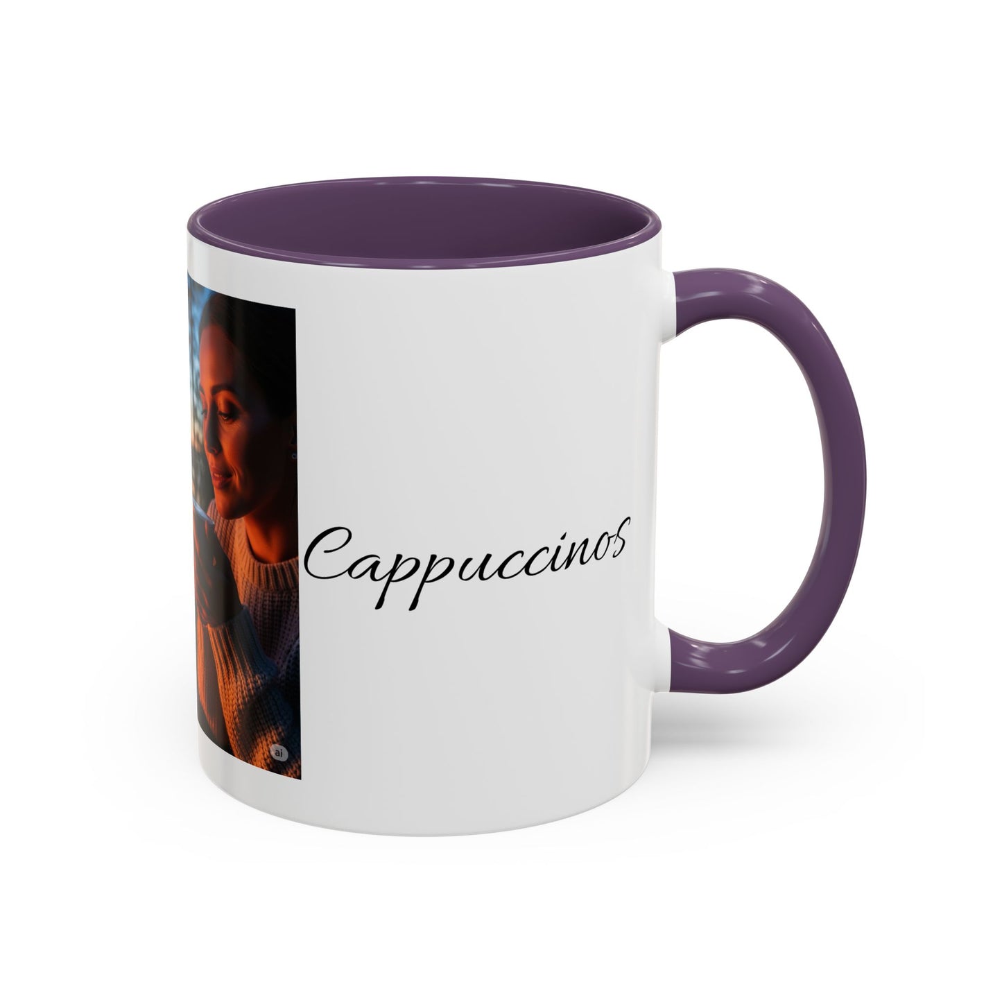 Accent Coffee Mug - Cozy Coffee Moments, Perfect for Friends and Family, Gifts for Coffee Lovers, Relaxation, and Holidays