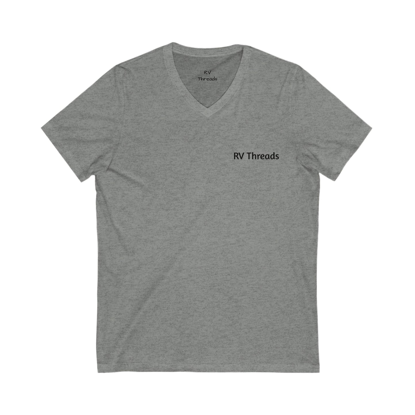 Glamping V-Neck Tee - Perfect for Campers, Outdoor Enthusiasts, Gifts, Travel, Adventuring, Nature Lovers